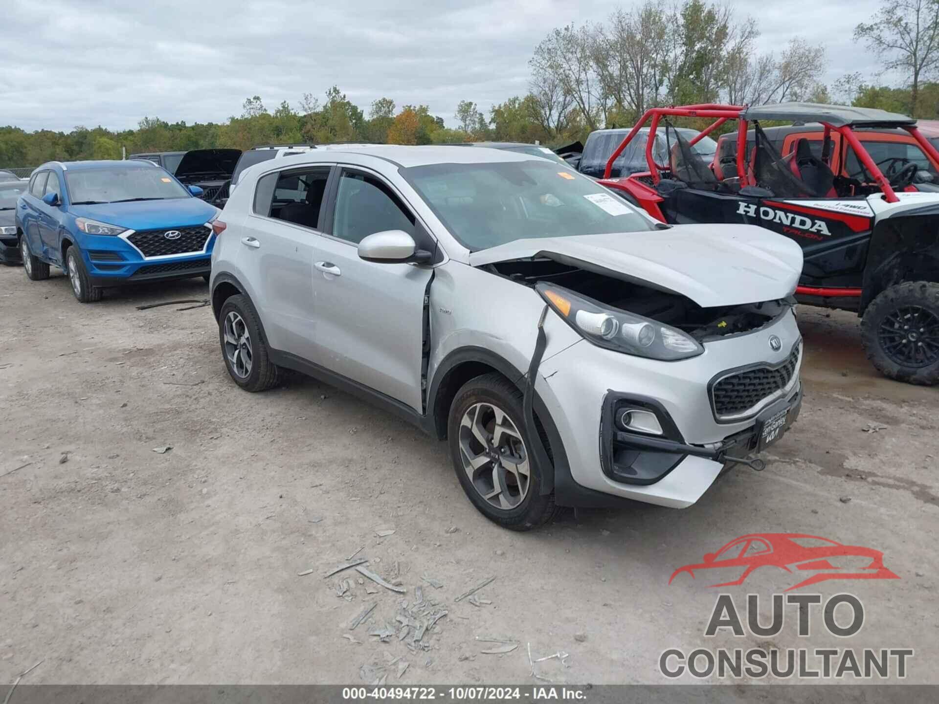 KIA SPORTAGE 2020 - KNDPMCAC8L7726326