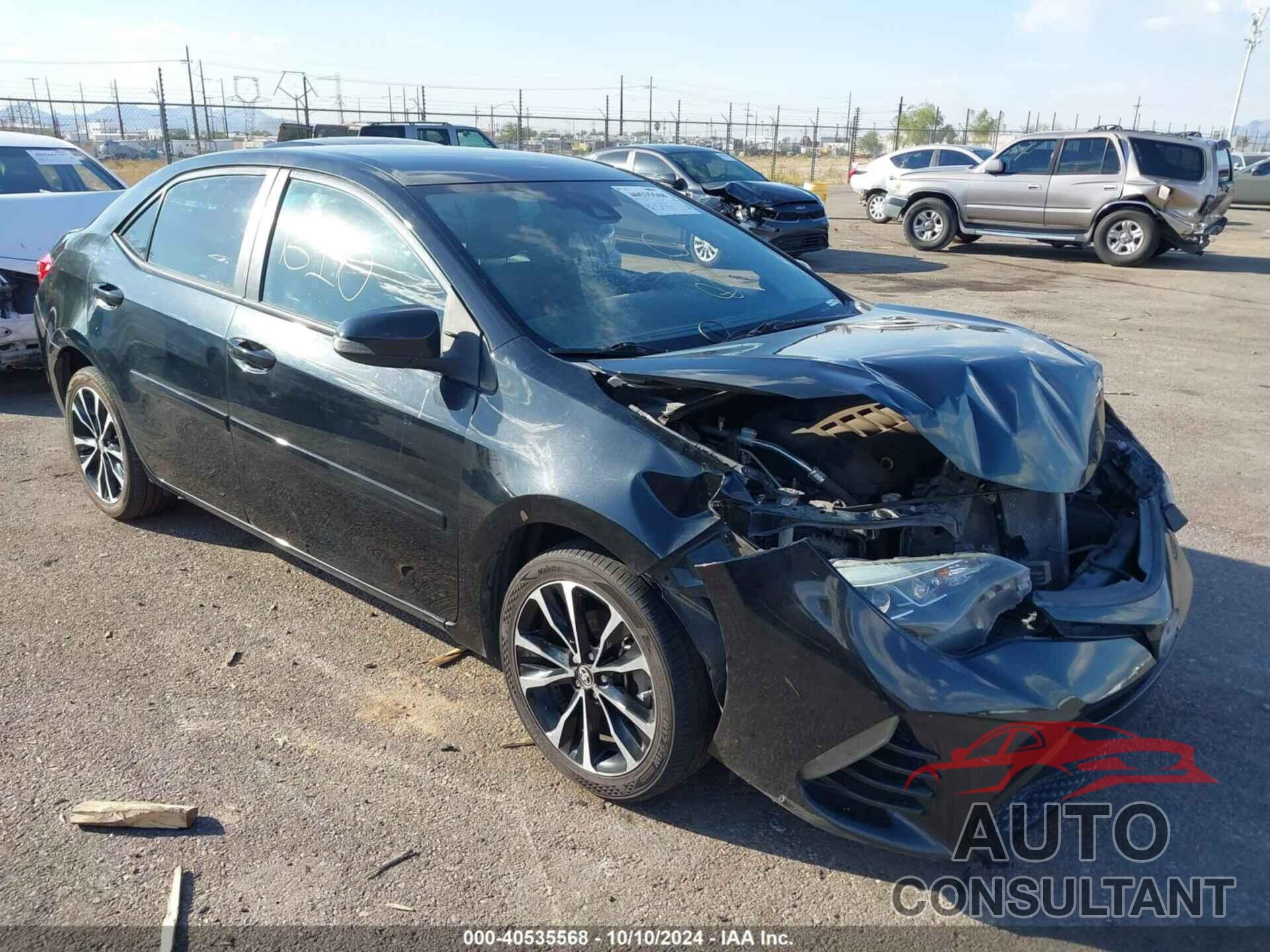 TOYOTA COROLLA 2018 - 2T1BURHE5JC025145