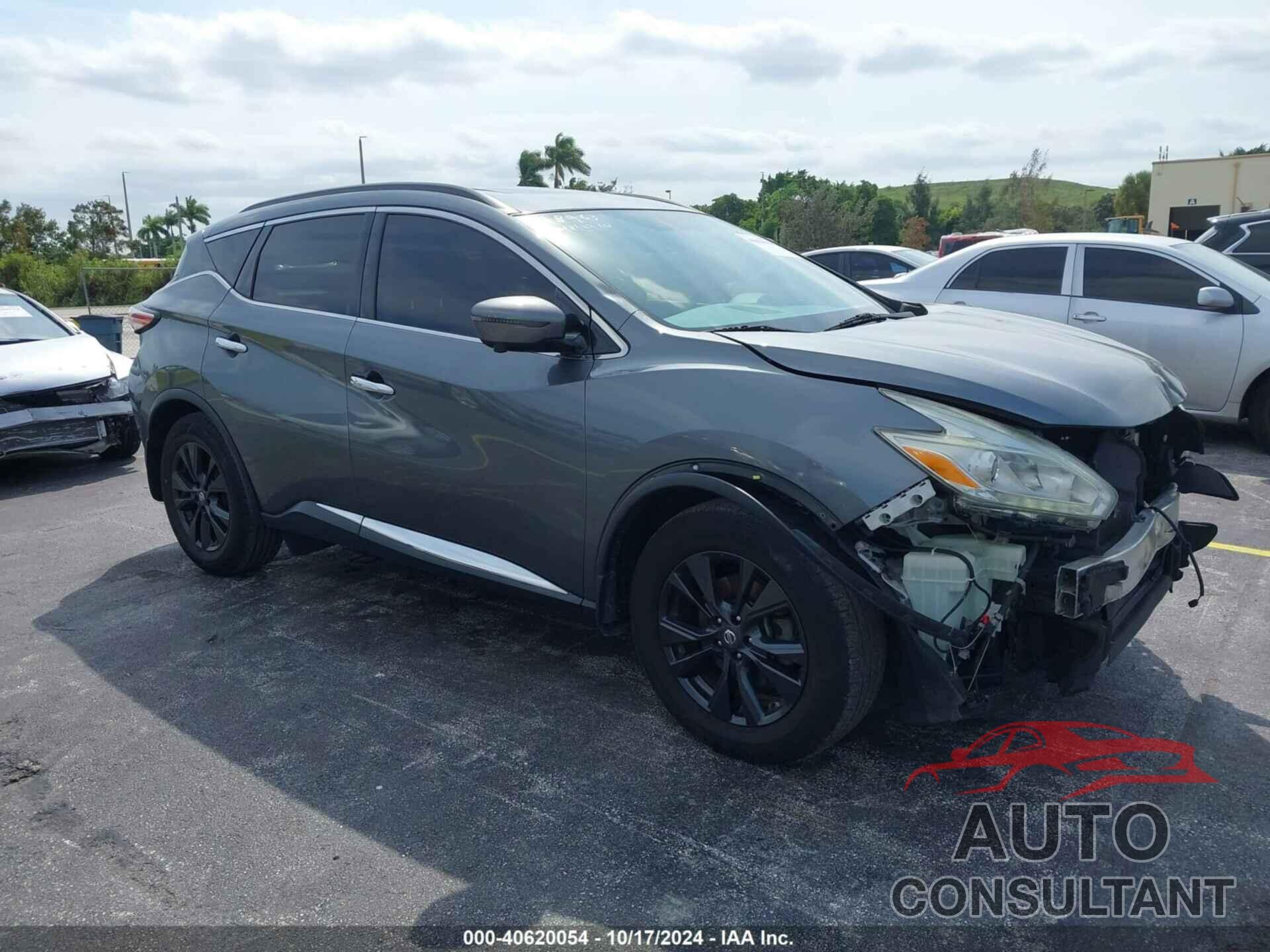 NISSAN MURANO 2017 - 5N1AZ2MG0HN148463