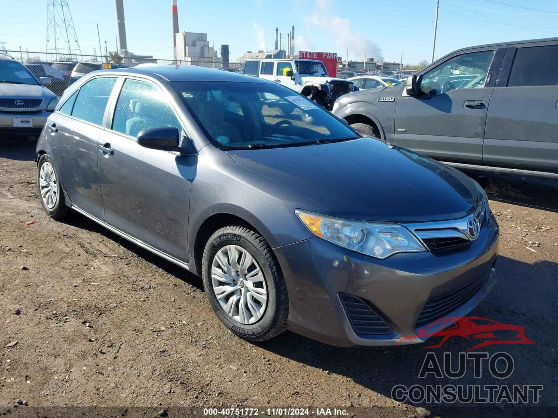 TOYOTA CAMRY 2012 - 4T4BF1FK9CR271644