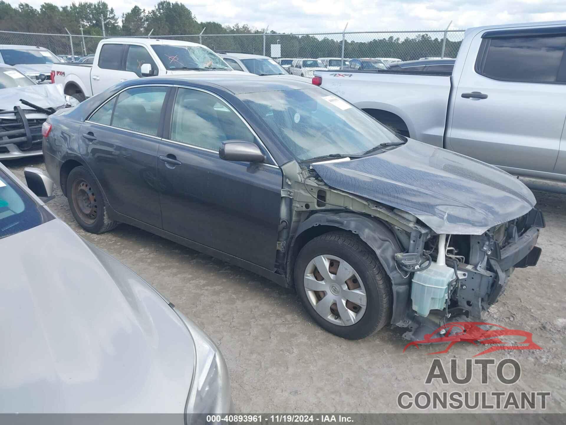 TOYOTA CAMRY 2009 - 4T1BE46KX9U835860