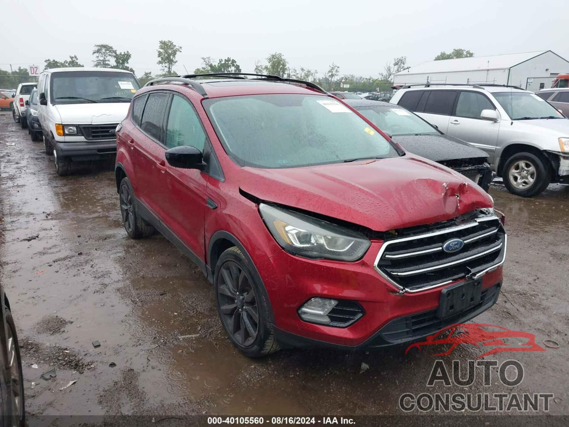 FORD ESCAPE 2017 - 1FMCU0GD8HUC08945