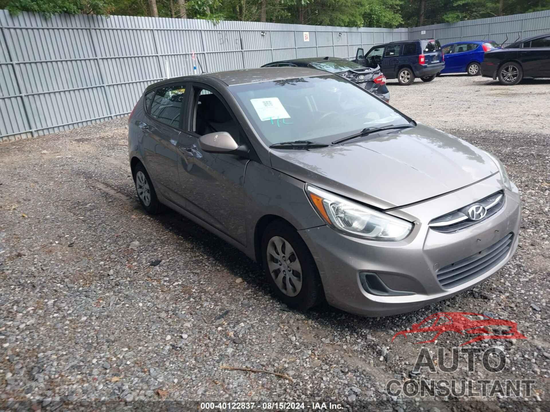 HYUNDAI ACCENT 2017 - KMHCT5AE5HU363146