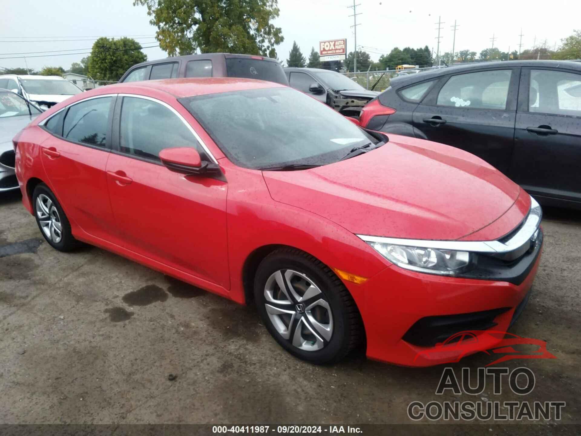 HONDA CIVIC 2018 - 2HGFC2F59JH582744