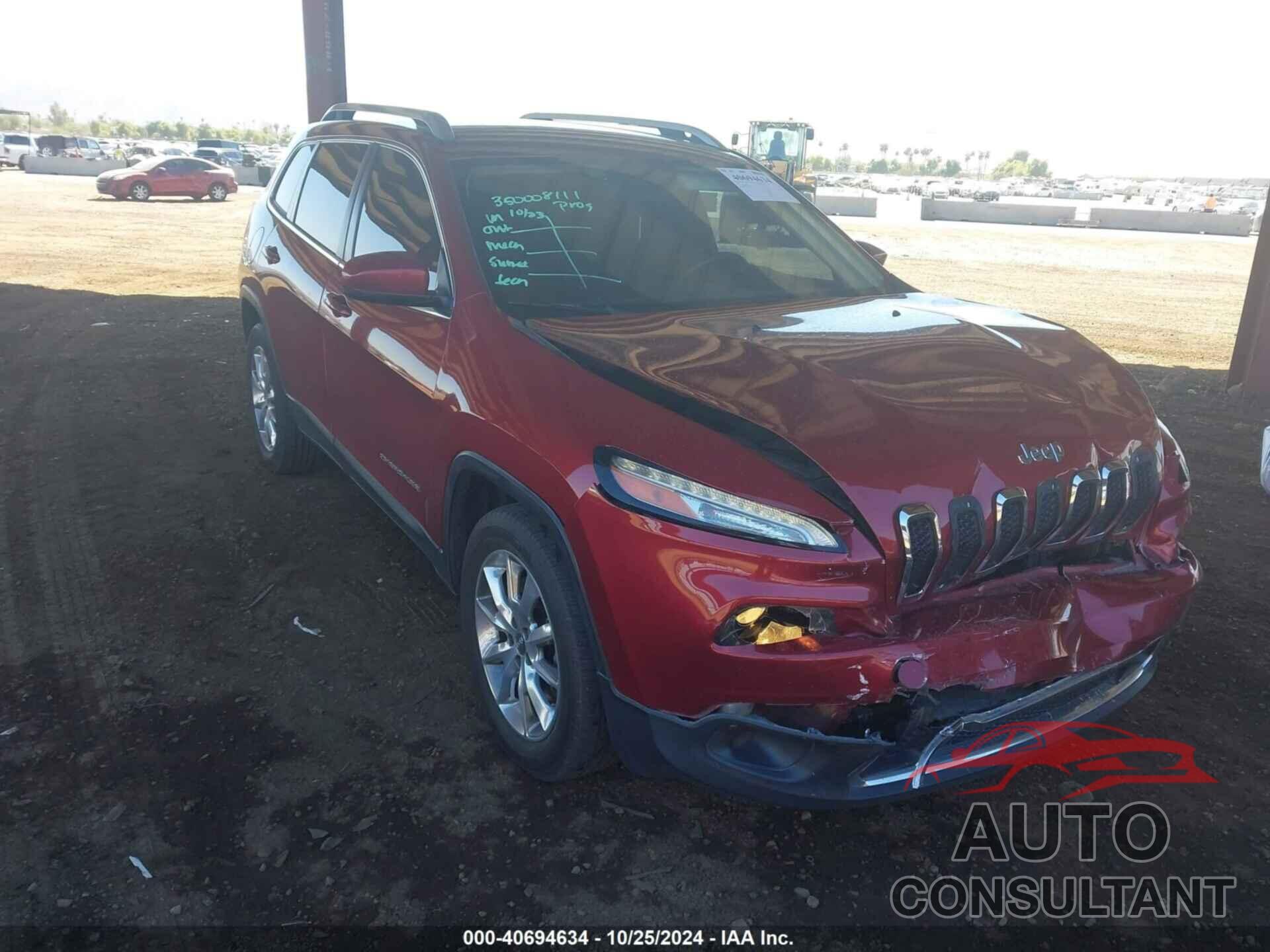 JEEP CHEROKEE 2014 - 1C4PJMDB9EW159909