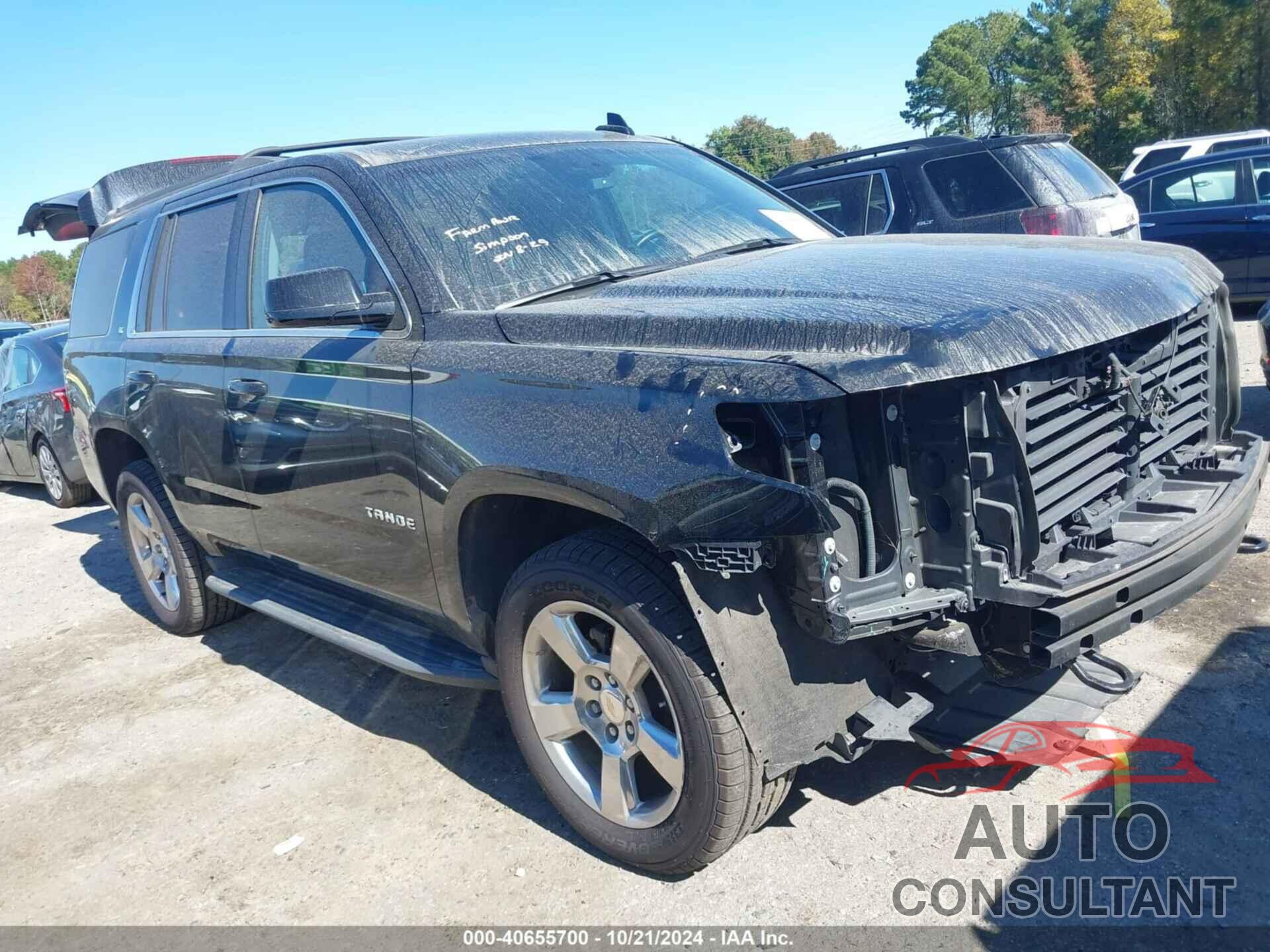 CHEVROLET TAHOE 2017 - 1GNSKBKCXHR355486