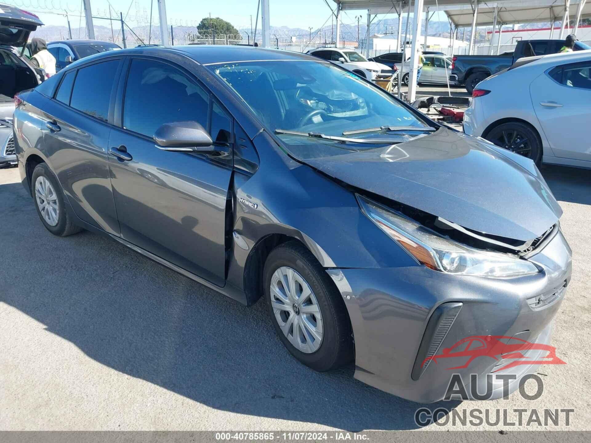 TOYOTA PRIUS 2019 - JTDKARFU2K3077104