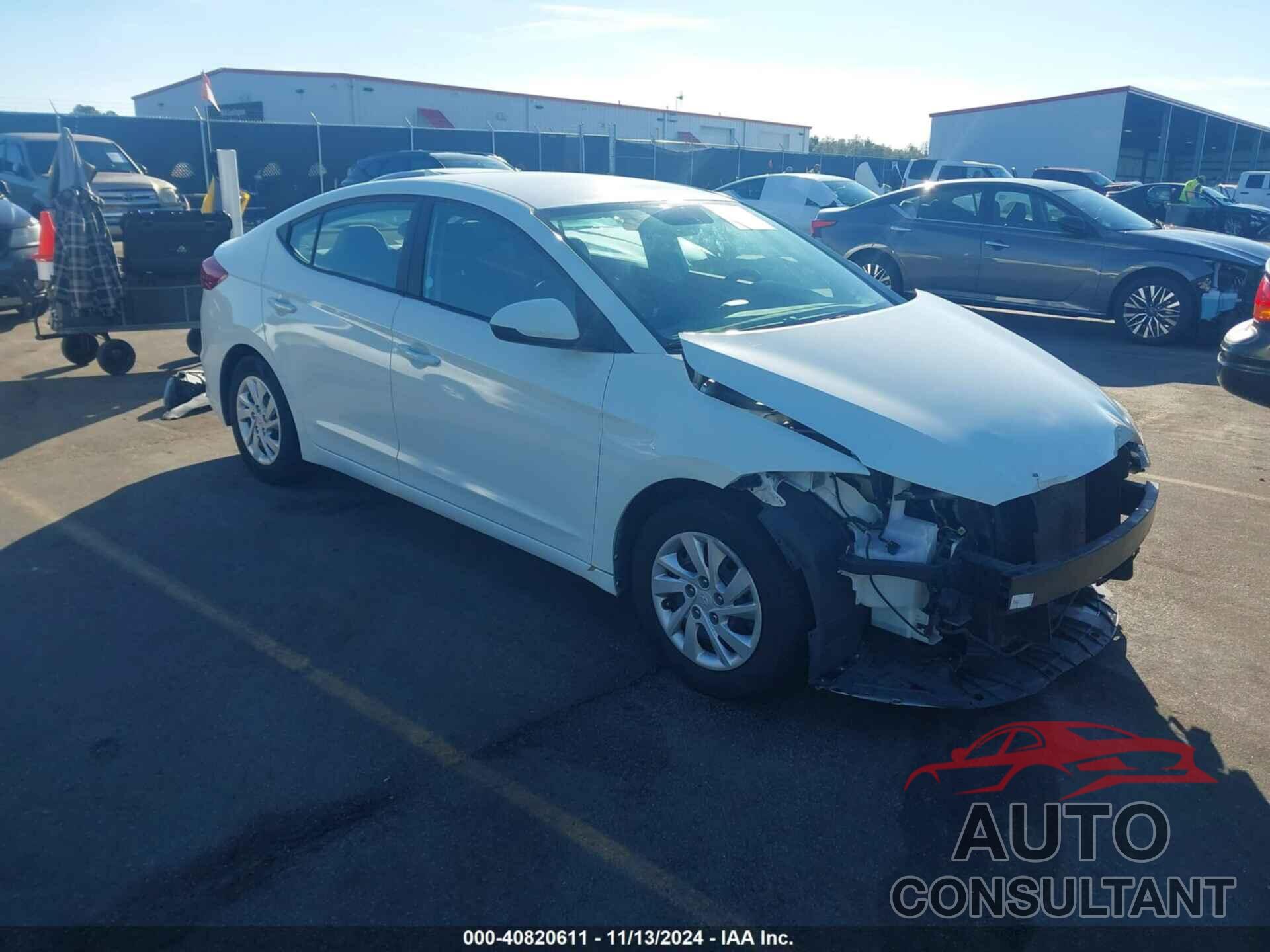 HYUNDAI ELANTRA 2017 - 5NPD74LF0HH174458