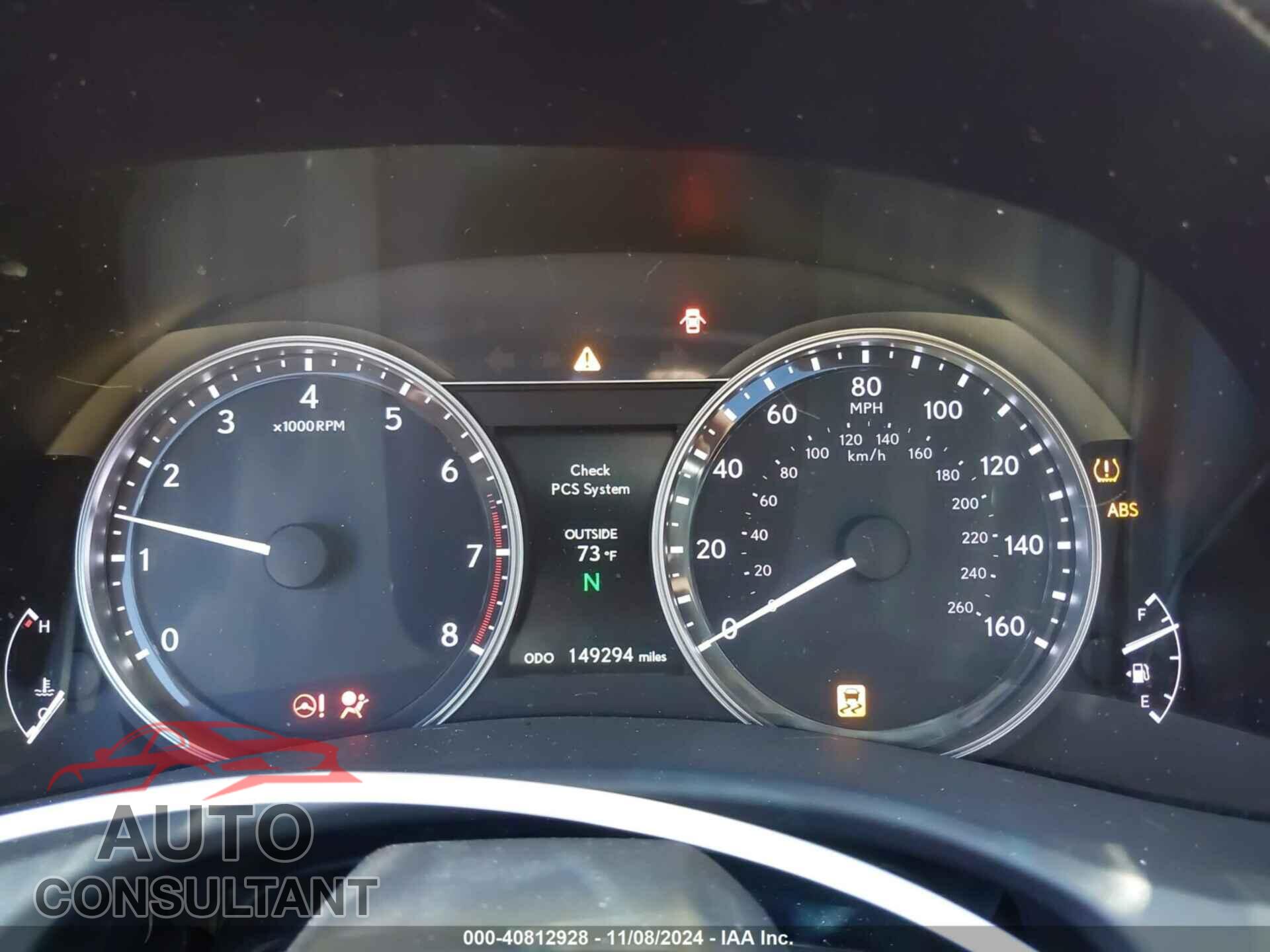 LEXUS GS 2013 - JTHCE1BL7D5000239