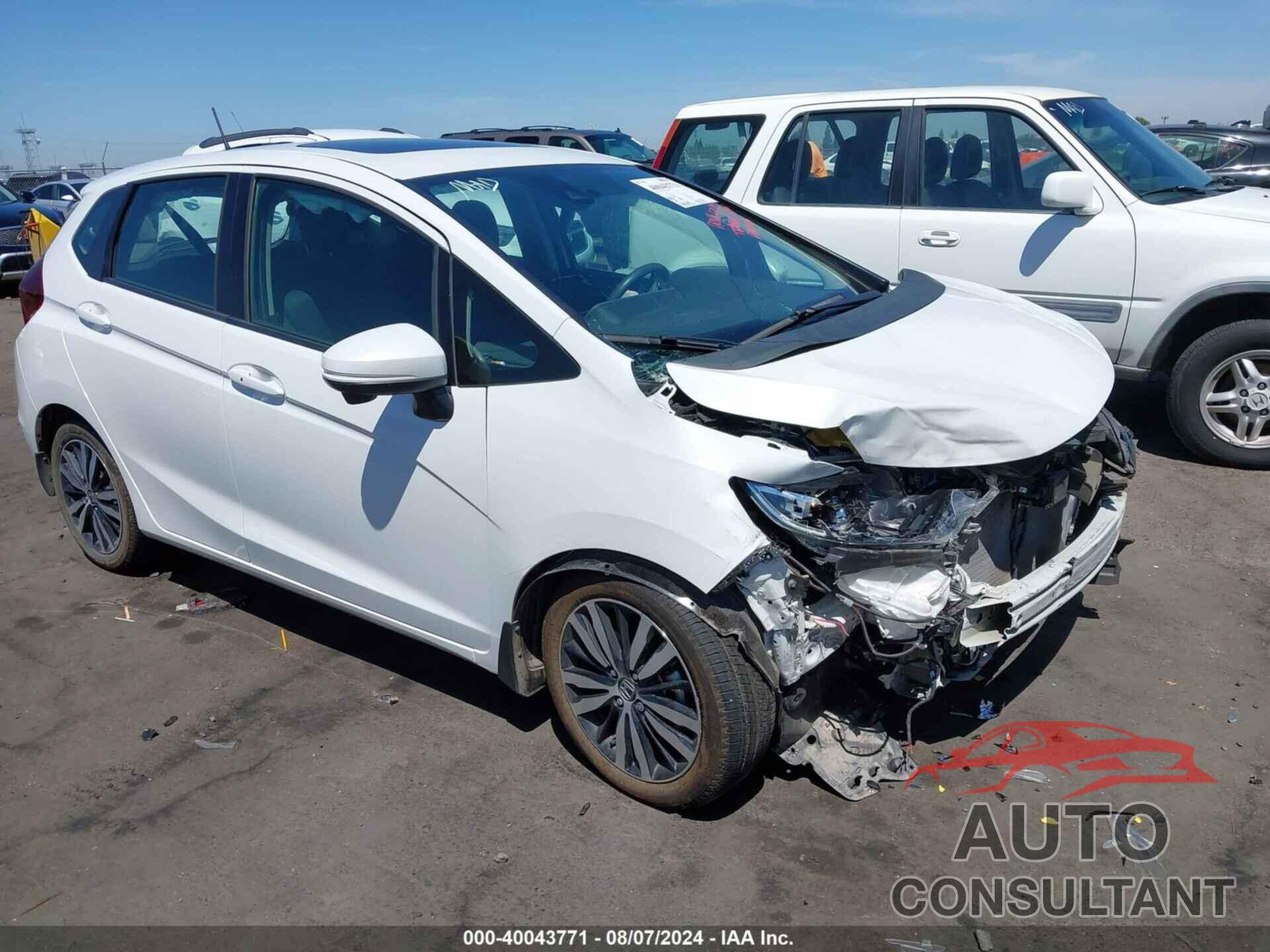 HONDA FIT 2019 - 3HGGK5H88KM744303