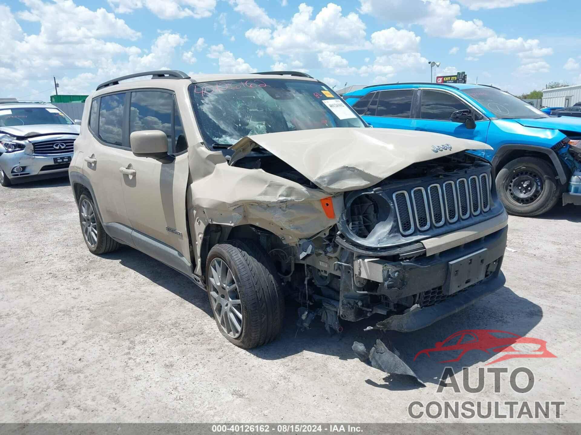 JEEP RENEGADE 2016 - ZACCJABT5GPE27749