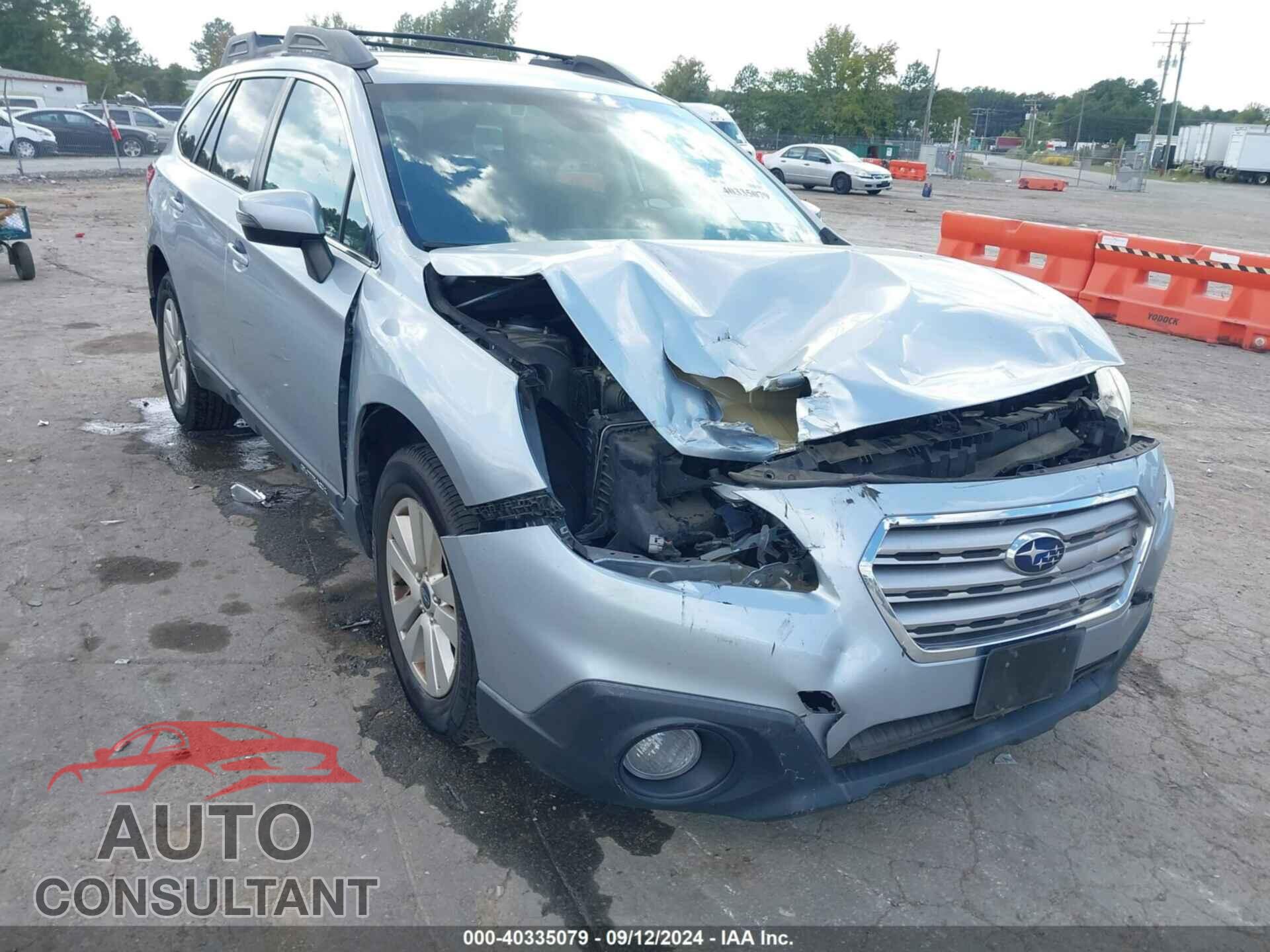 SUBARU OUTBACK 2017 - 4S4BSAHC7H3281601