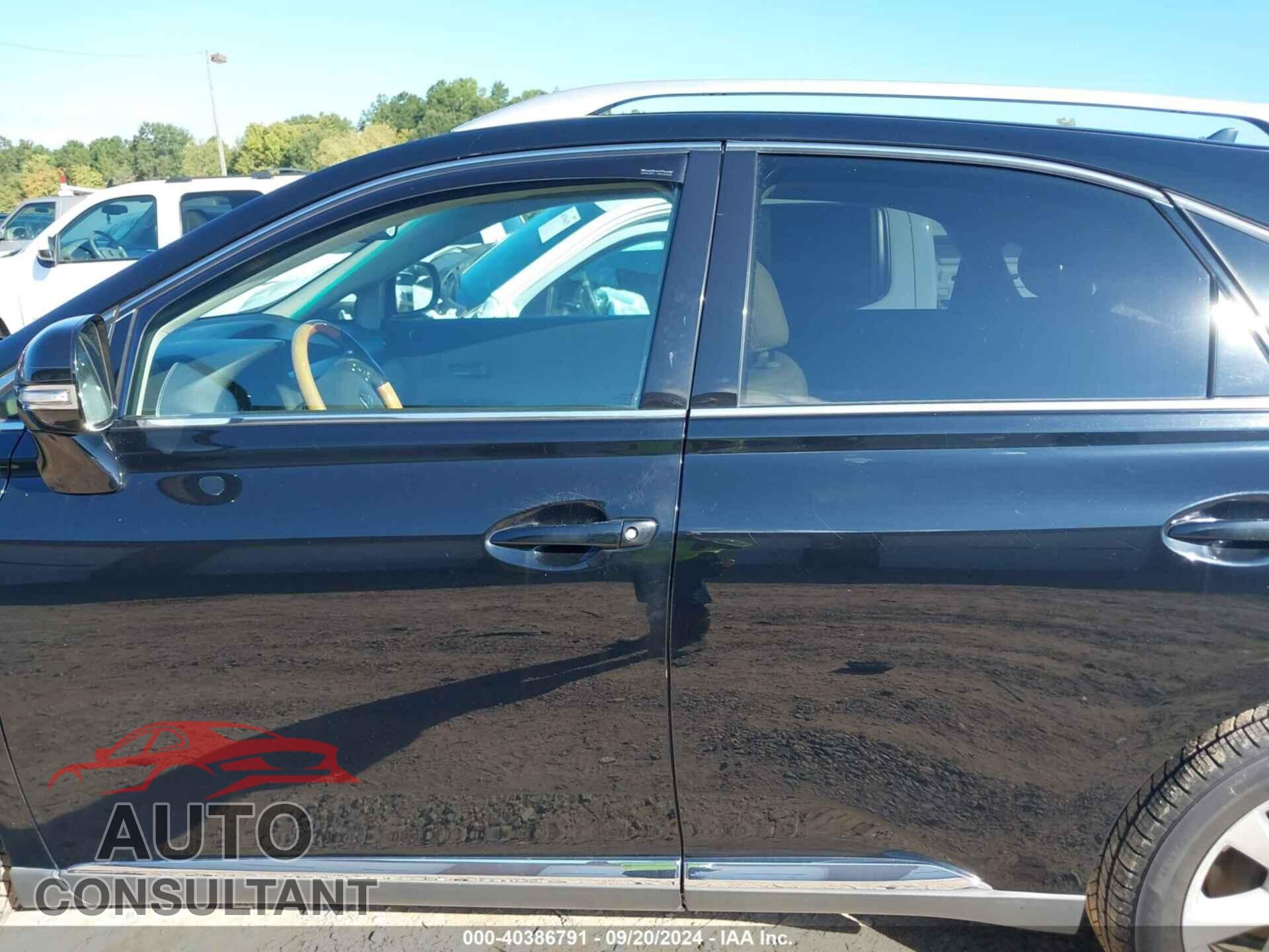 LEXUS RX 350 2011 - 2T2BK1BA6BC092749