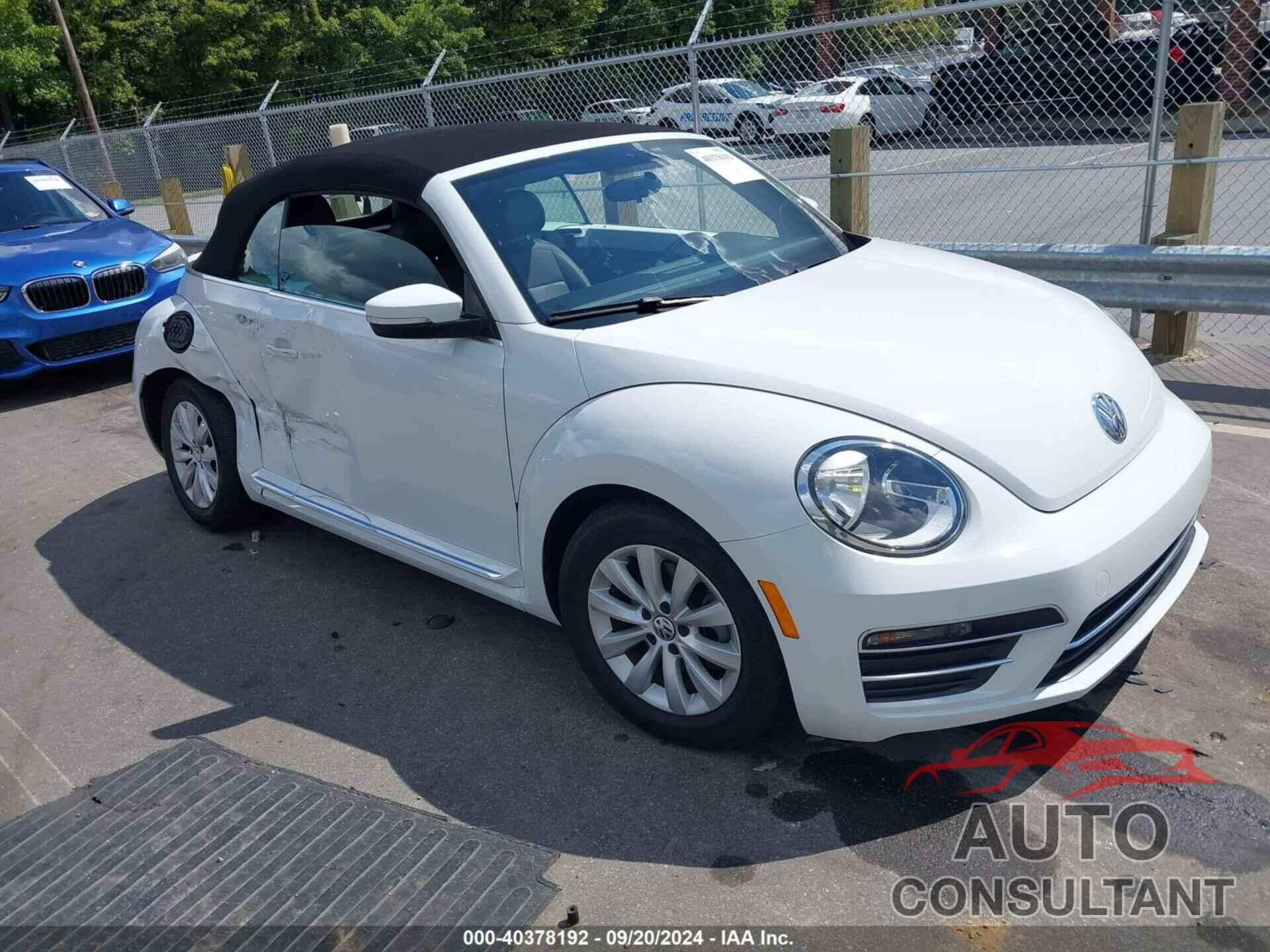 VOLKSWAGEN BEETLE 2019 - 3VW5DAAT1KM506555