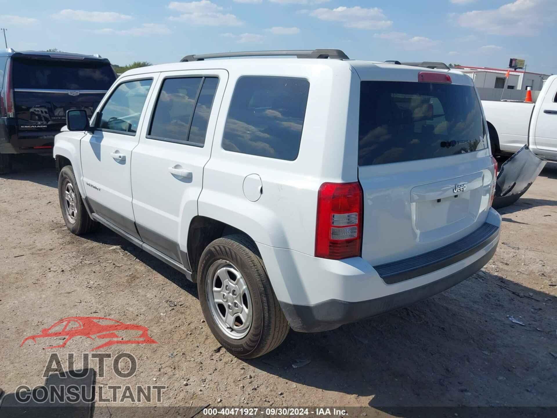 JEEP PATRIOT 2016 - 1C4NJPBAXGD676802