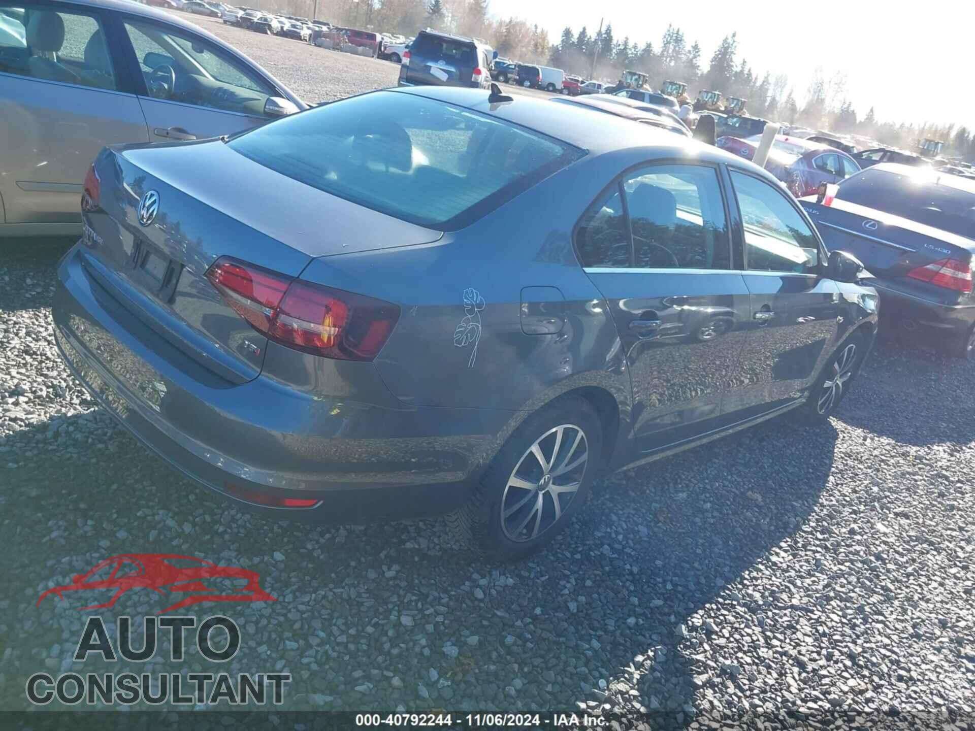 VOLKSWAGEN JETTA 2017 - 3VWDB7AJ9HM238429