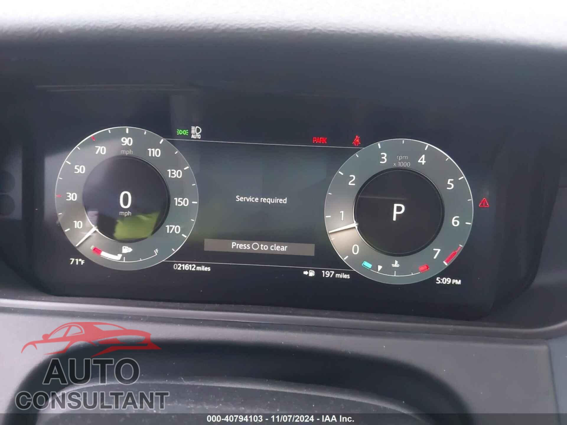 LAND ROVER RANGE ROVER VELAR 2024 - SALYL2EX6RA375287