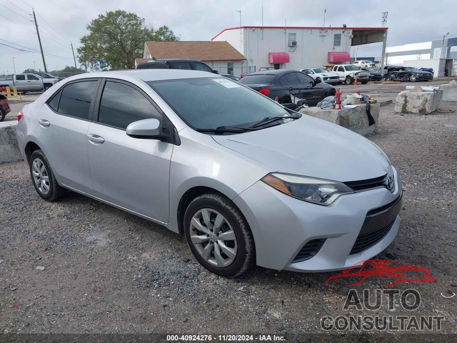 TOYOTA COROLLA 2016 - 2T1BURHE2GC552245
