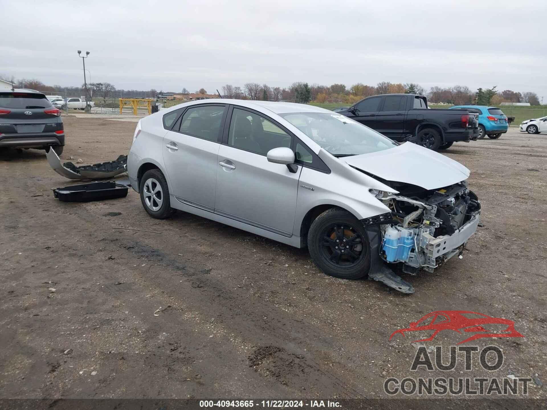 TOYOTA PRIUS 2012 - JTDKN3DU8C5427314