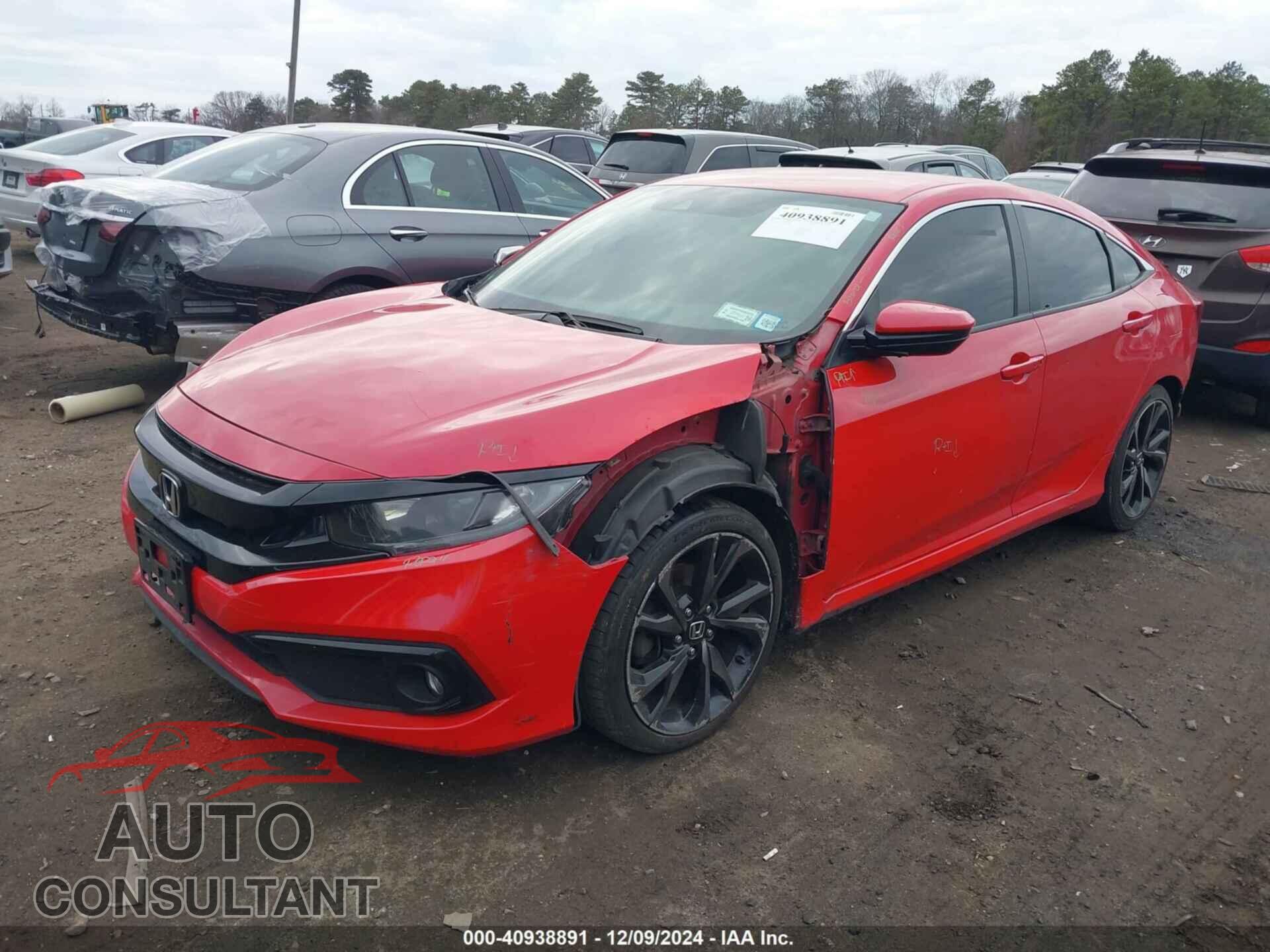 HONDA CIVIC 2020 - 2HGFC2F89LH550289