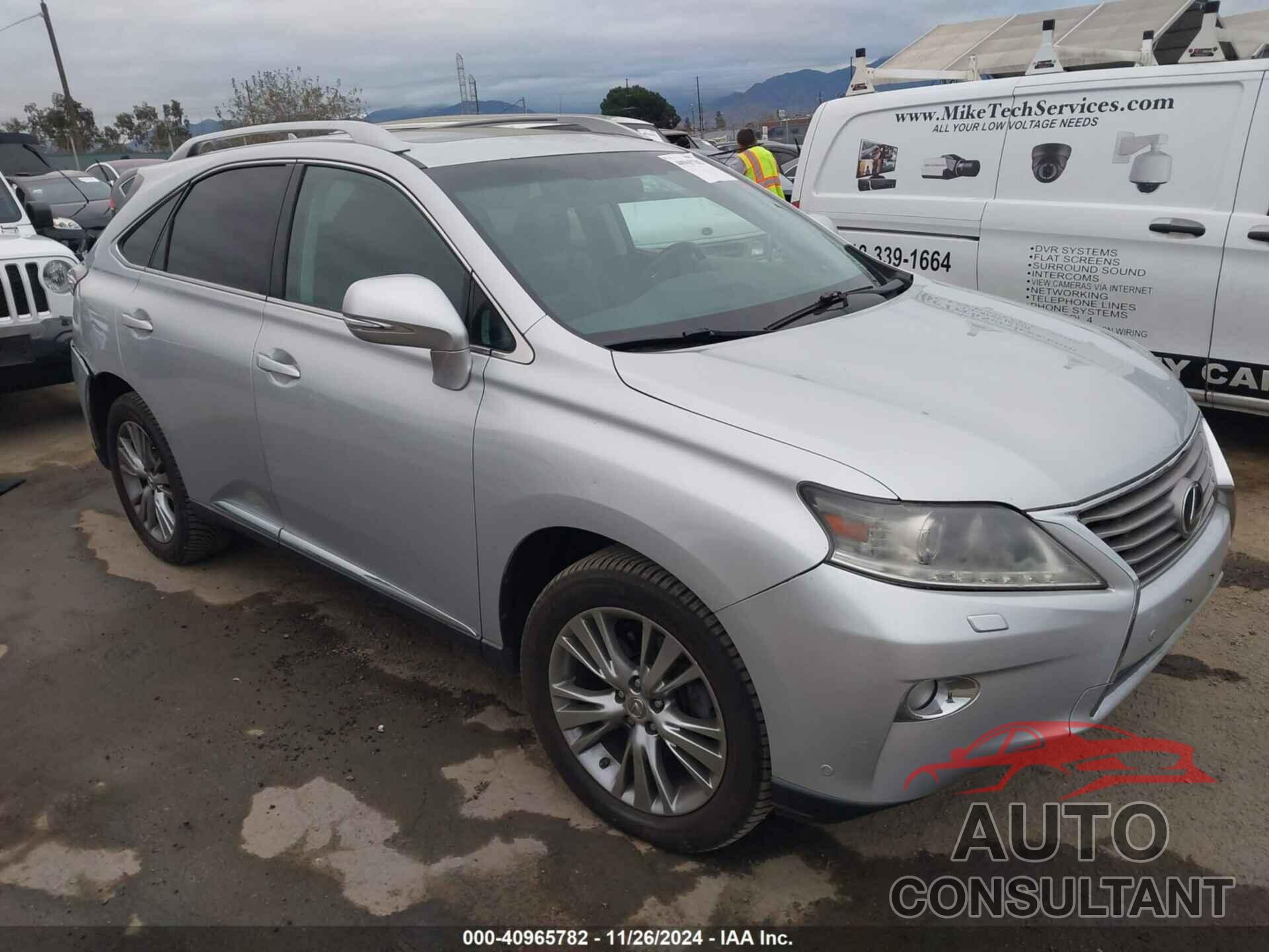 LEXUS RX 350 2013 - 2T2ZK1BA1DC094913