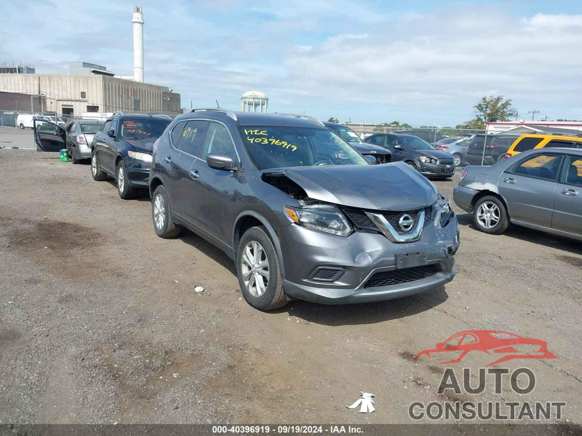 NISSAN ROGUE 2016 - KNMAT2MV1GP701824