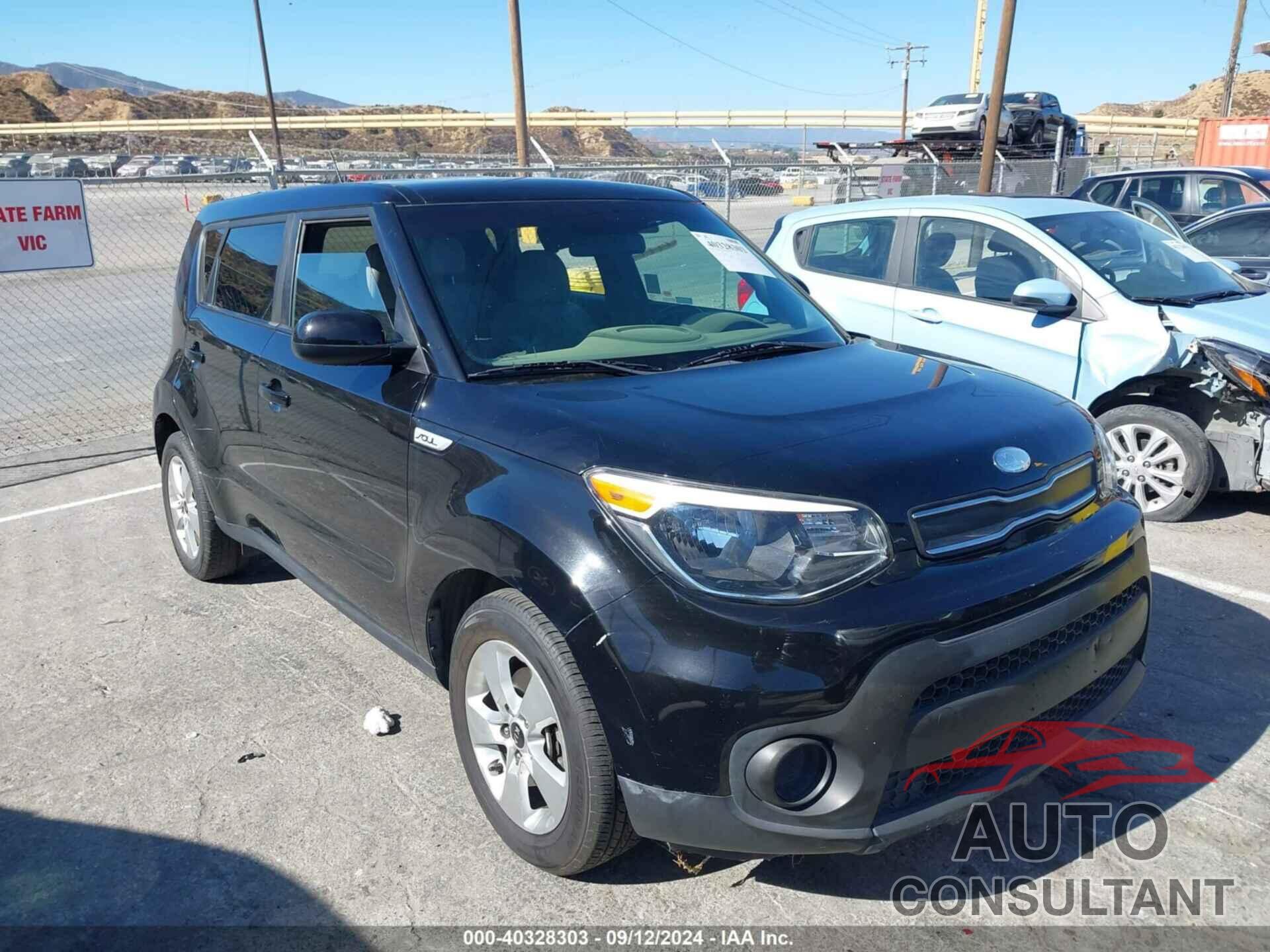 KIA SOUL 2019 - KNDJN2A23K7024918