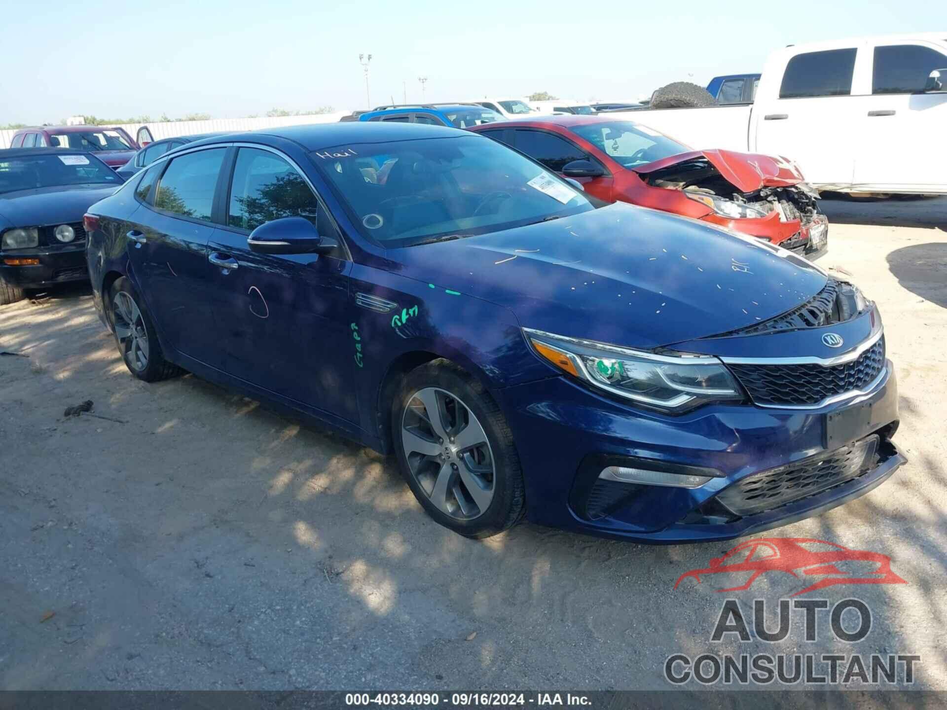 KIA OPTIMA 2019 - 5XXGT4L34KG319809