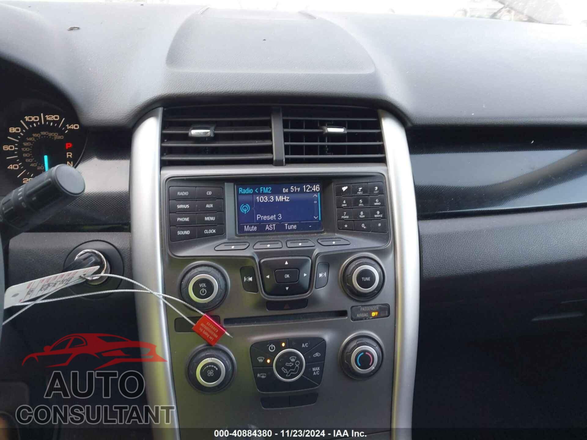 FORD EDGE 2013 - 2FMDK3G91DBB38244