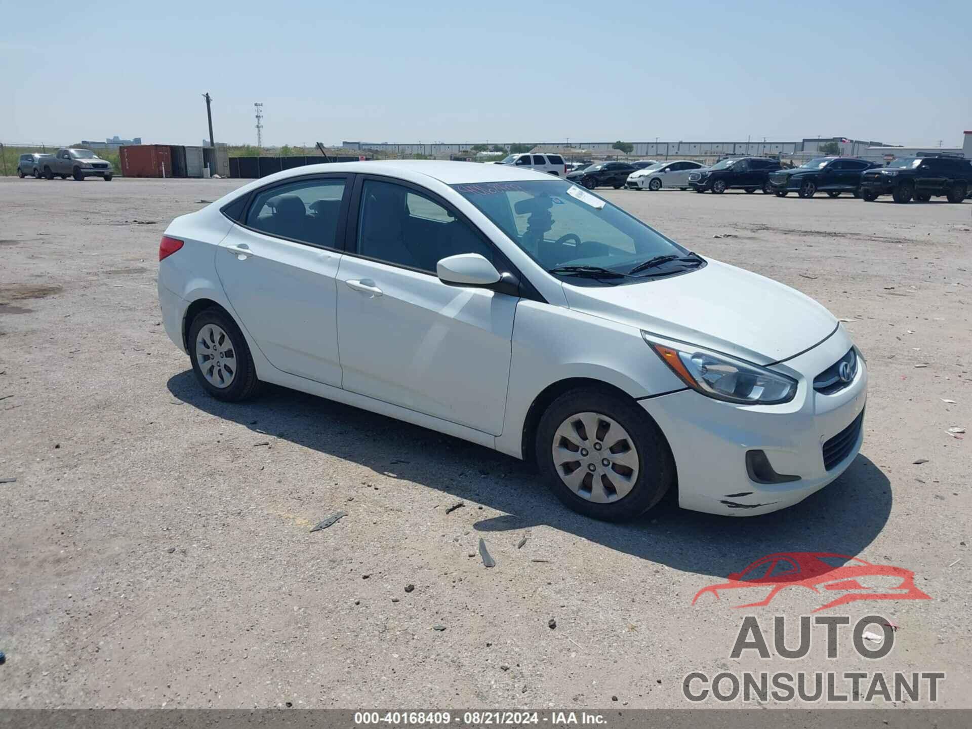 HYUNDAI ACCENT 2016 - KMHCT4AE1GU073124