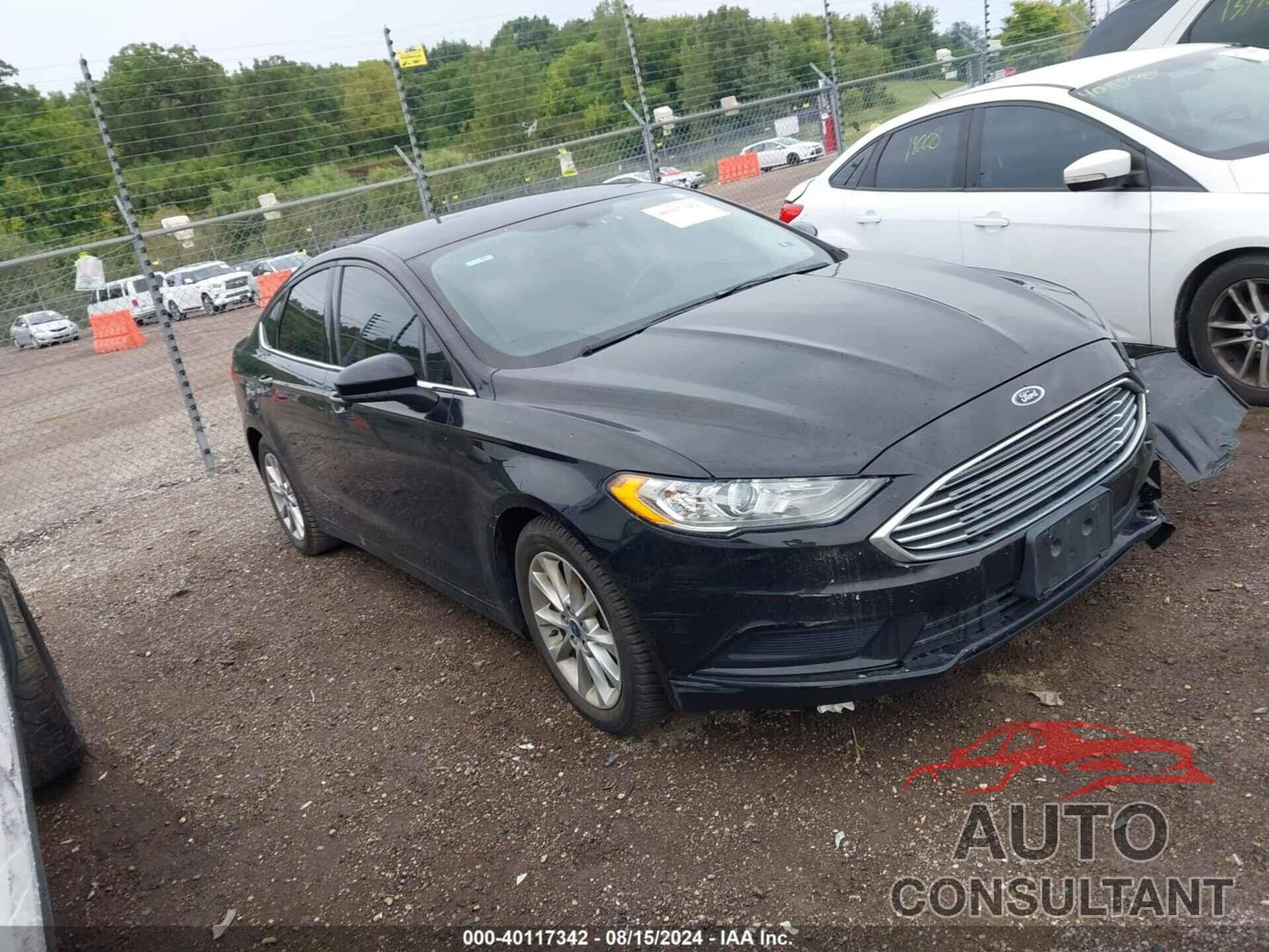 FORD FUSION 2017 - 3FA6P0H74HR282345