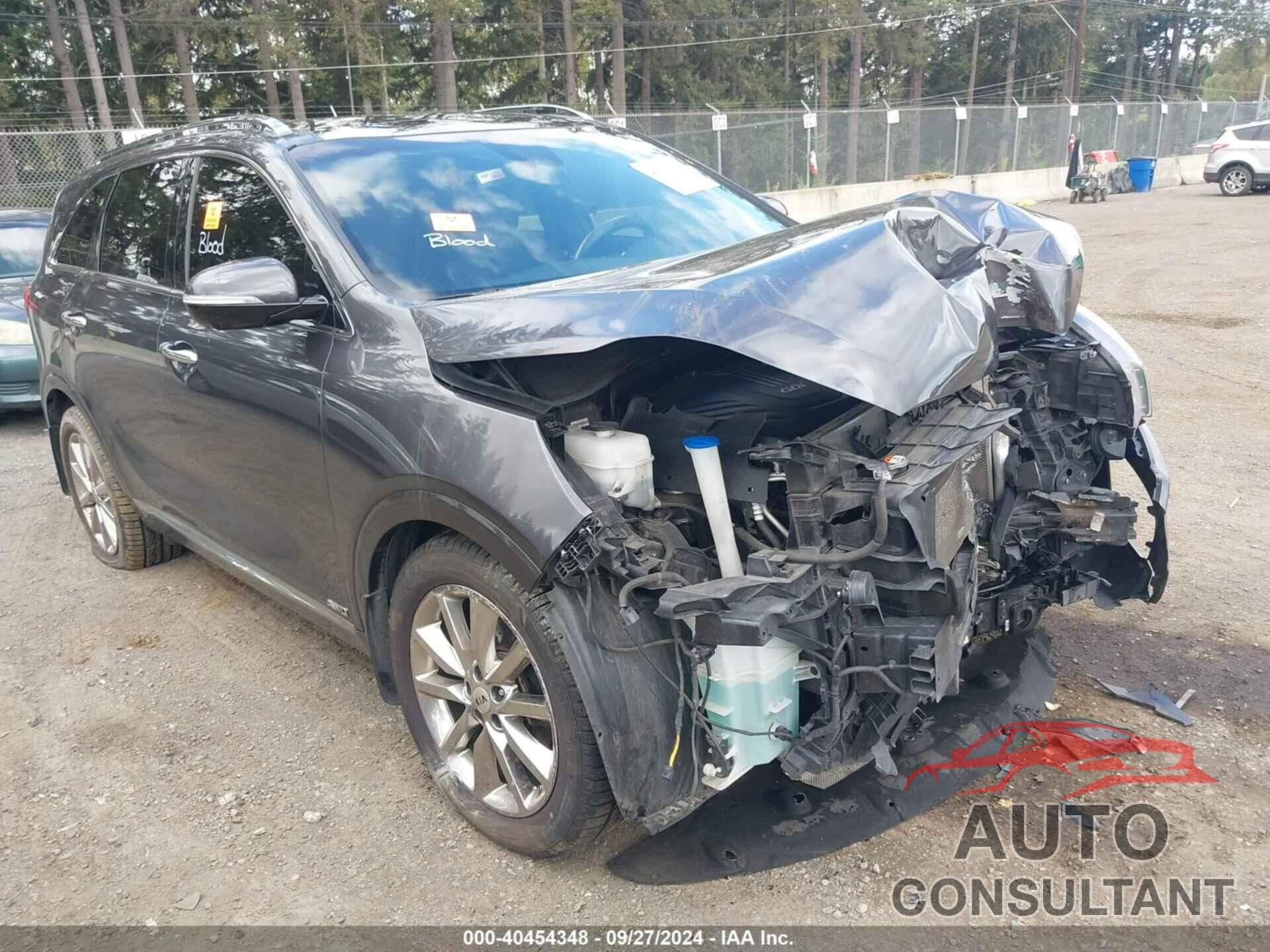 KIA SORENTO 2018 - 5XYPKDA50JG420282