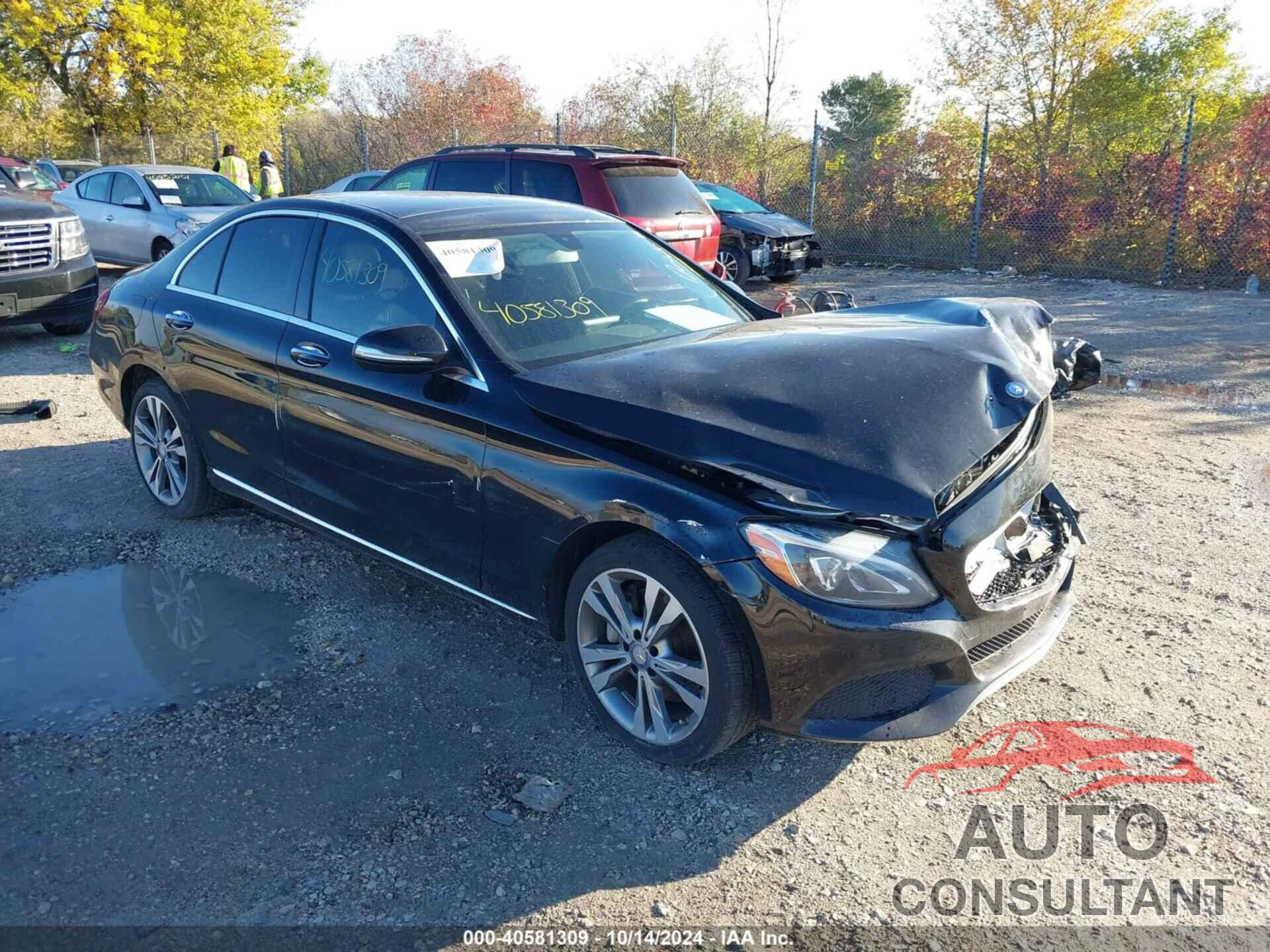 MERCEDES-BENZ C 300 2016 - 55SWF4KB6GU173868