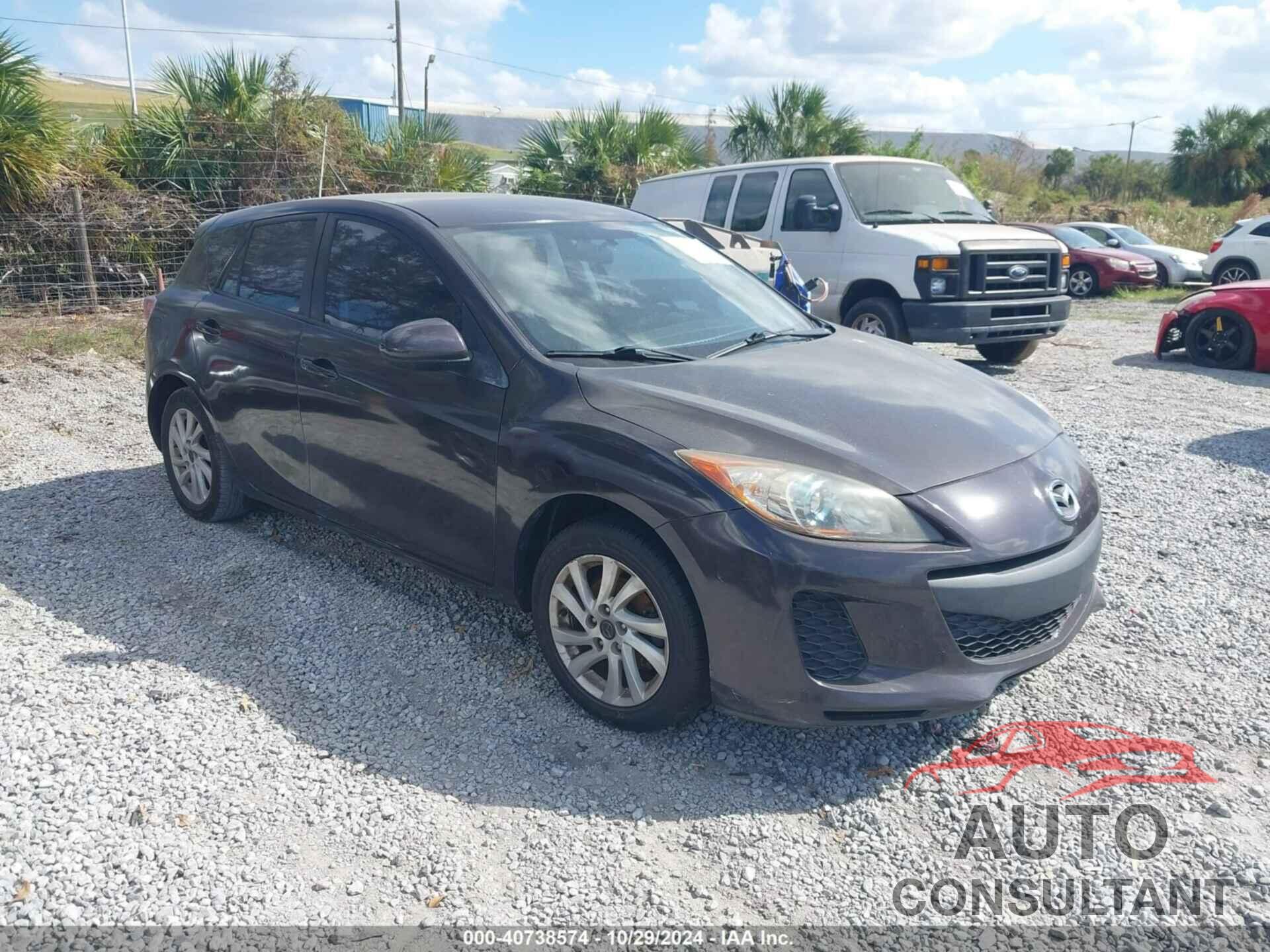 MAZDA MAZDA3 2013 - JM1BL1L7XD1822772