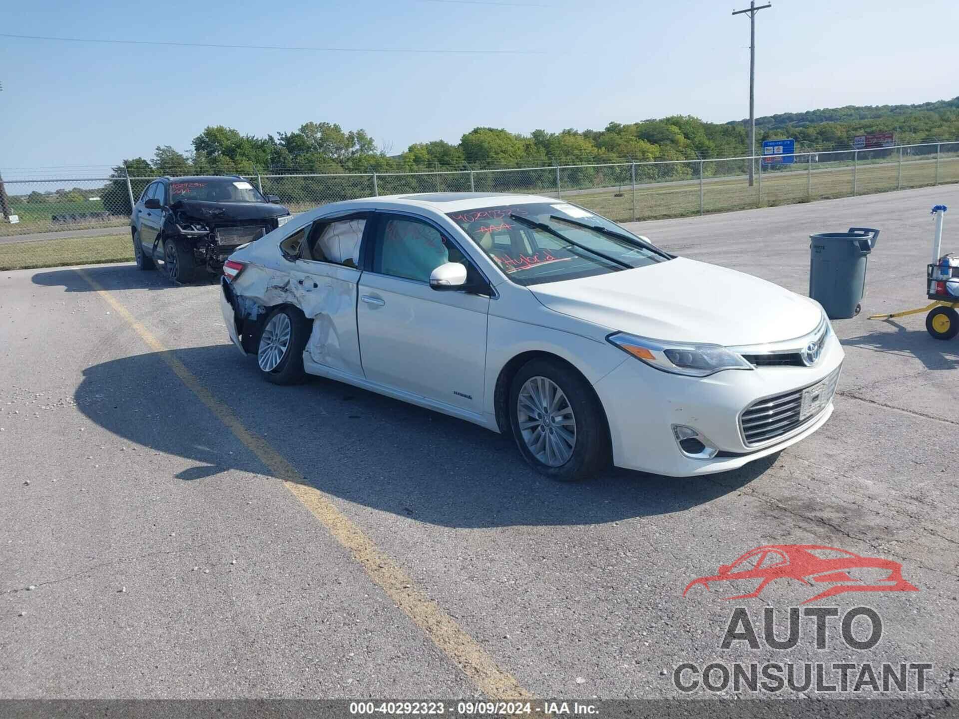 TOYOTA AVALON HYBRID 2015 - 4T1BD1EB3FU038235