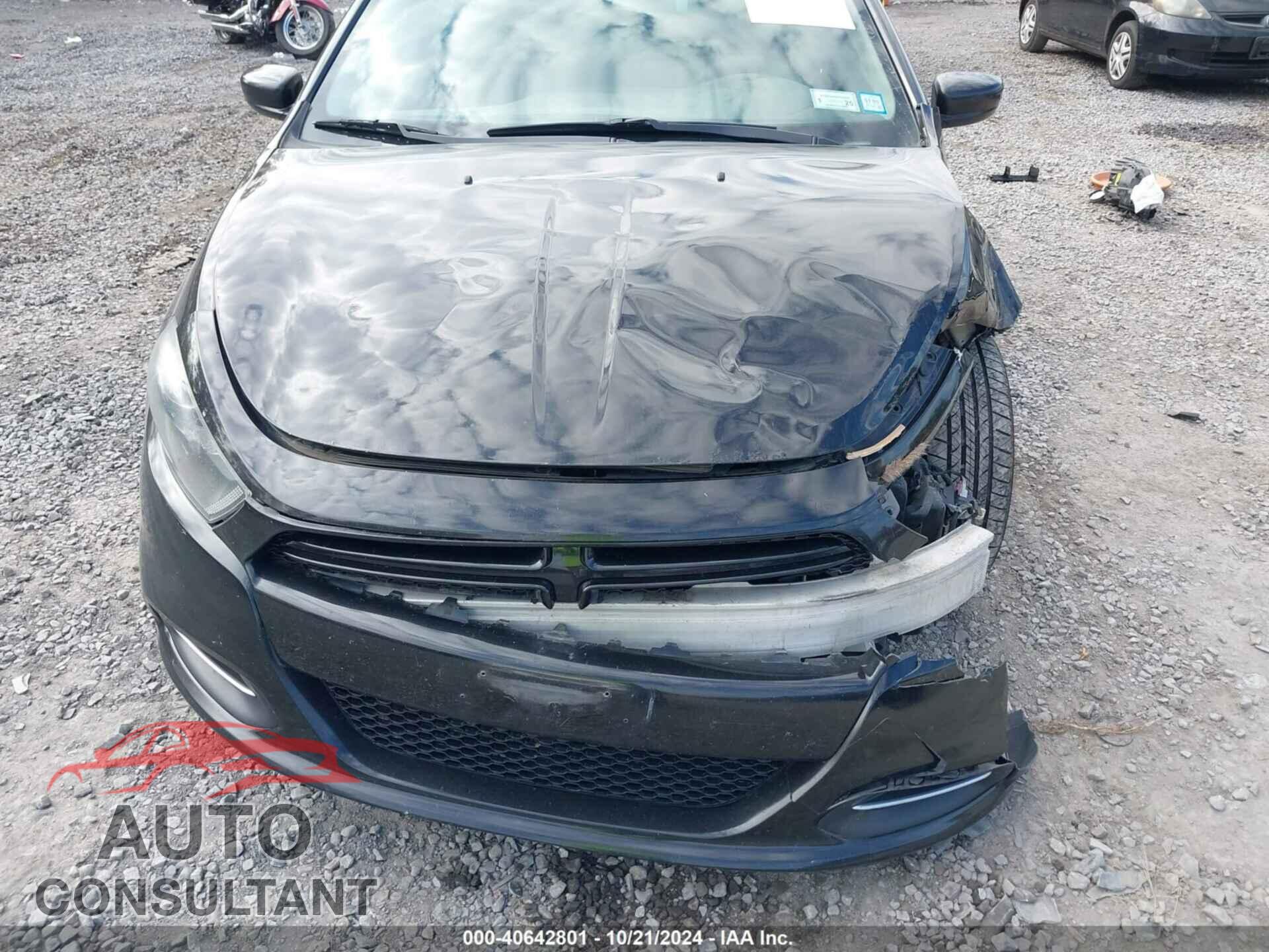 DODGE DART 2015 - 1C3CDFBBXFD172626