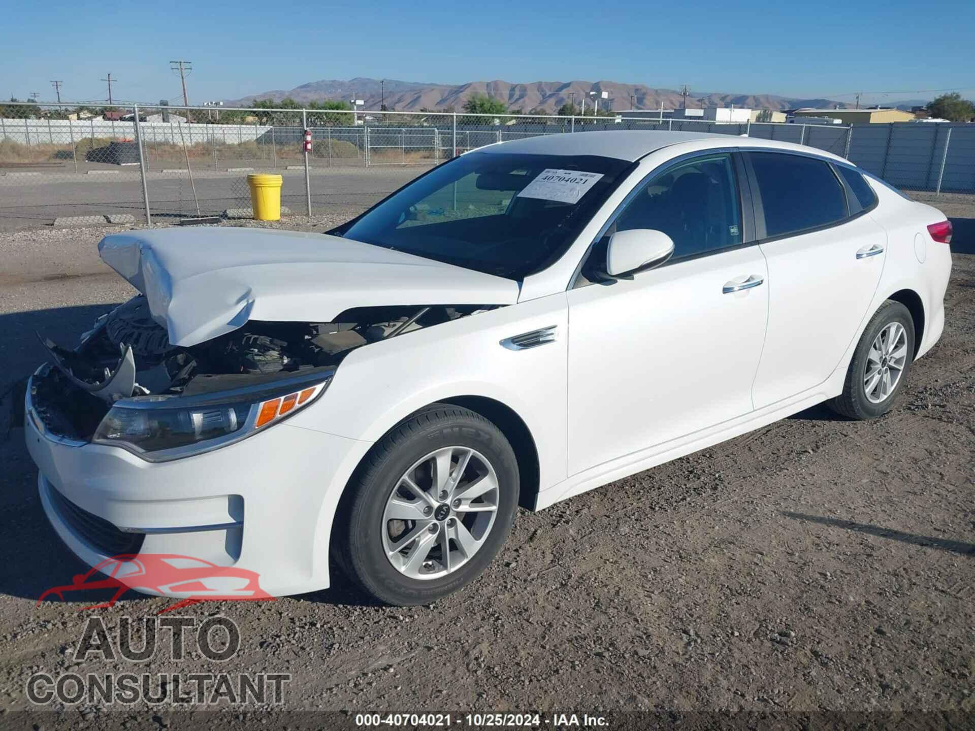 KIA OPTIMA 2018 - 5XXGT4L32JG237057