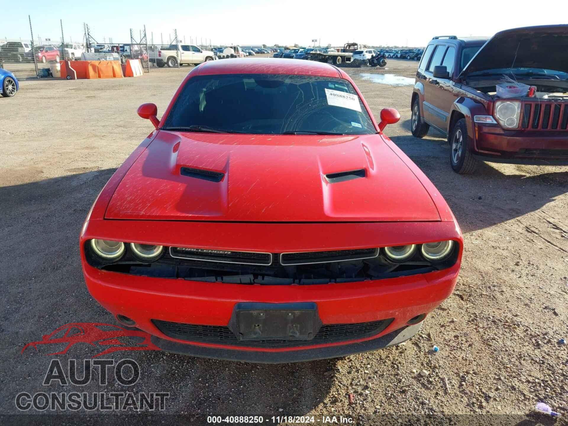 DODGE CHALLENGER 2016 - 2C3CDZAG2GH108227
