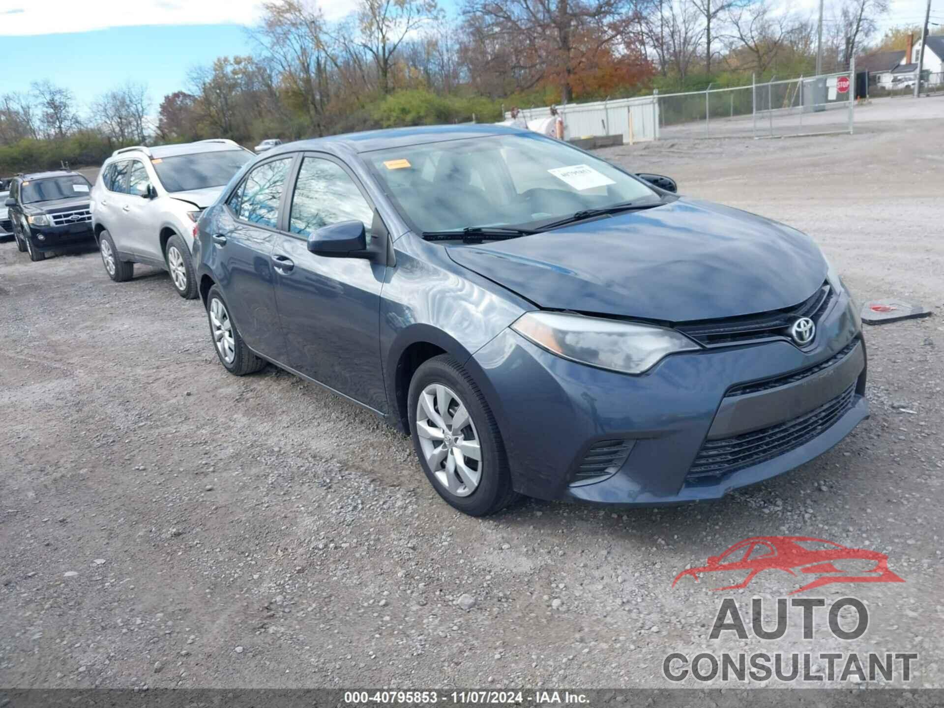 TOYOTA COROLLA 2015 - 2T1BURHE5FC436410