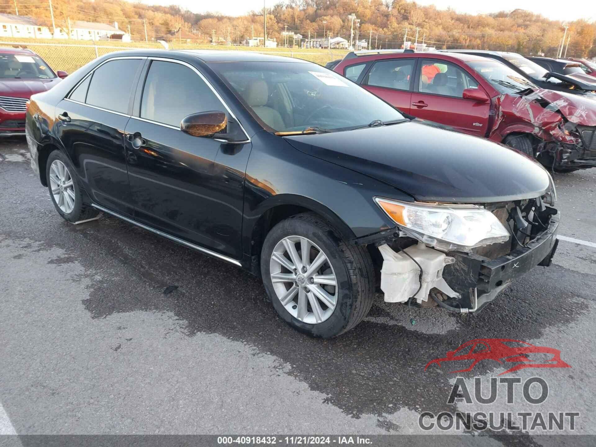 TOYOTA CAMRY 2012 - 4T1BF1FK9CU581156