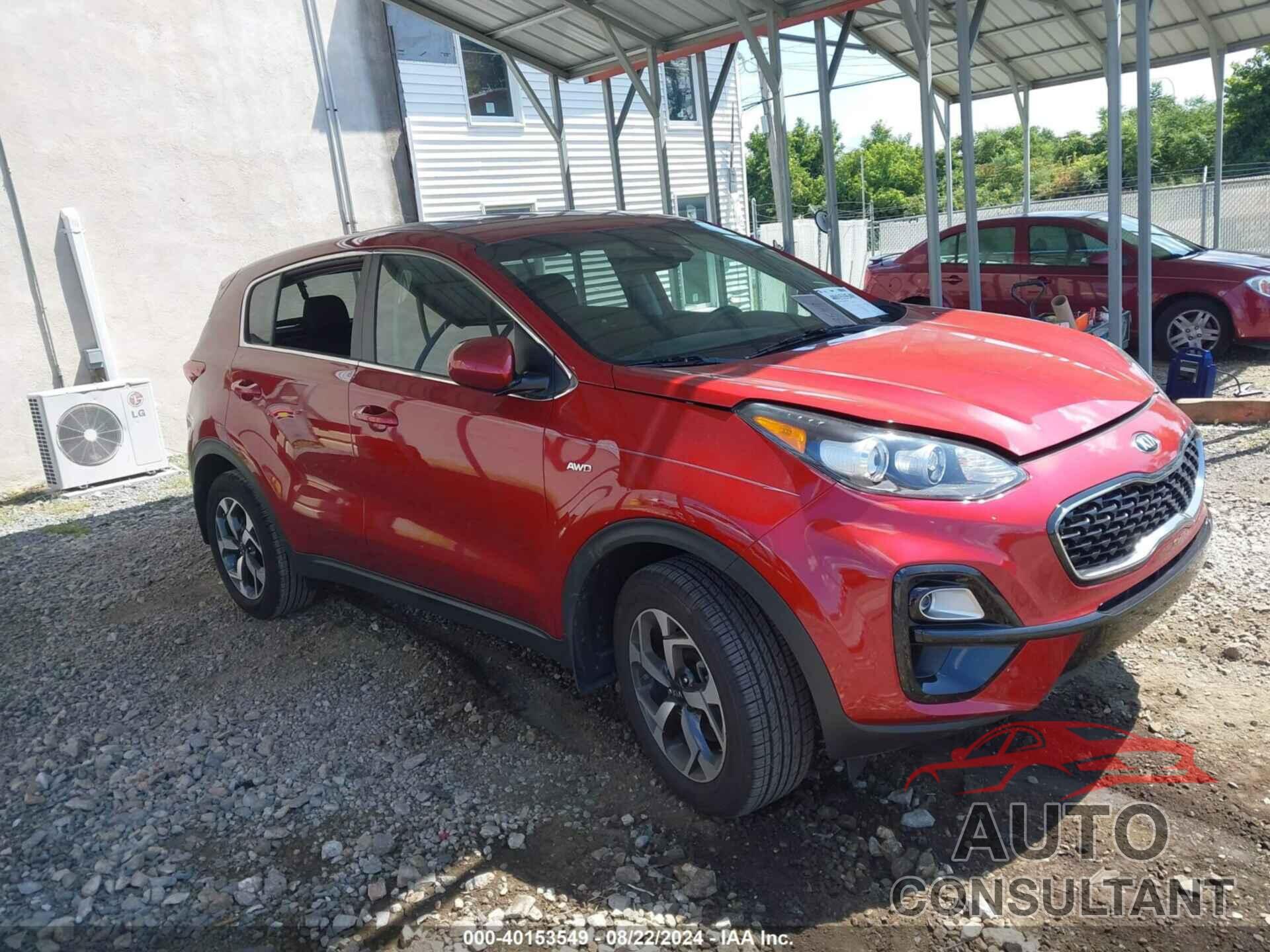 KIA SPORTAGE 2020 - KNDPMCAC9L7834535