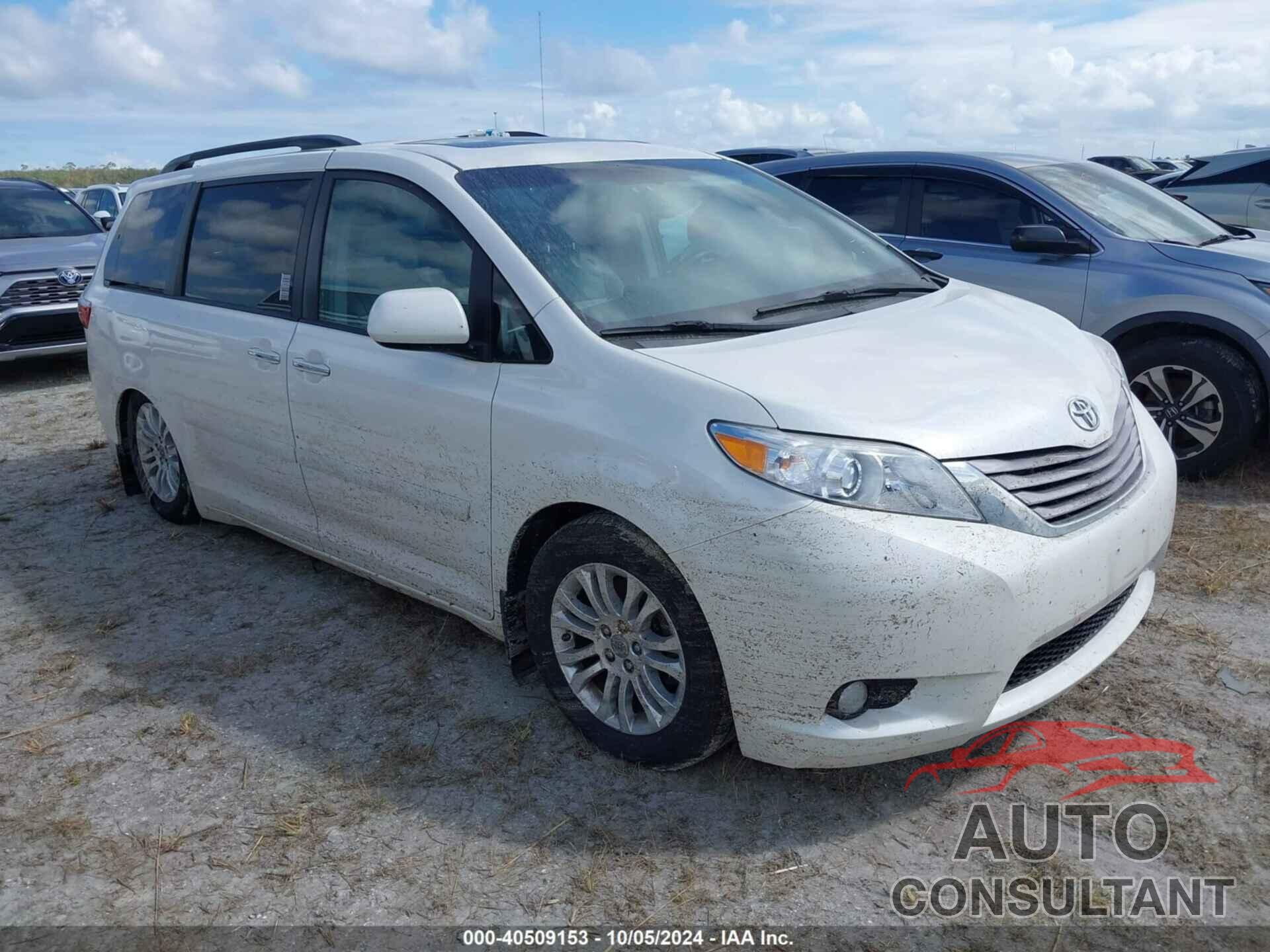 TOYOTA SIENNA 2017 - 5TDYZ3DC4HS845313