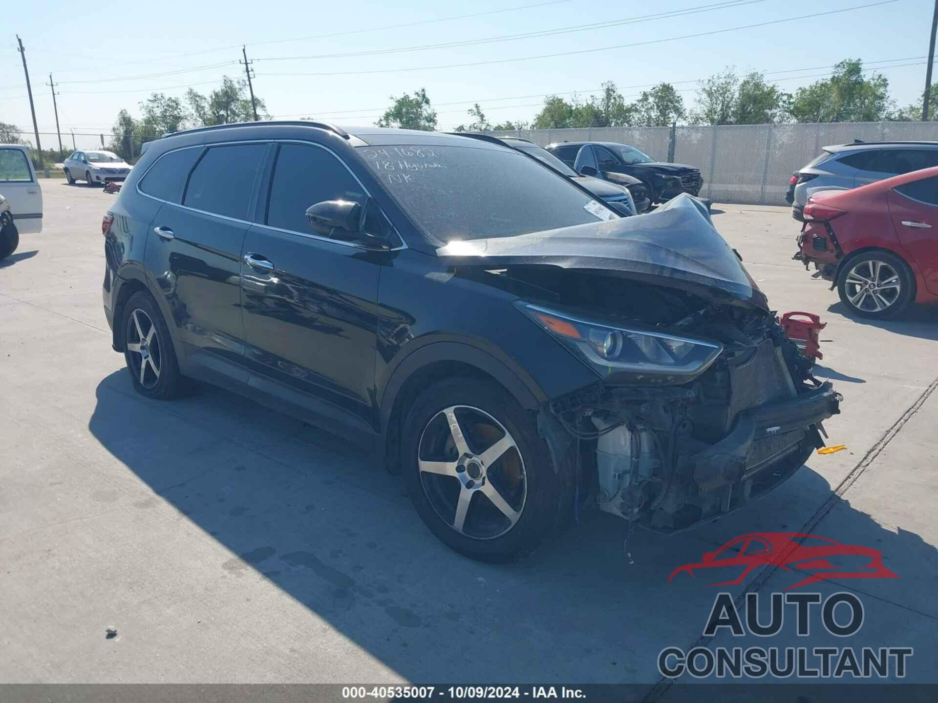 HYUNDAI SANTA FE 2018 - KM8SR4HF0JU283147