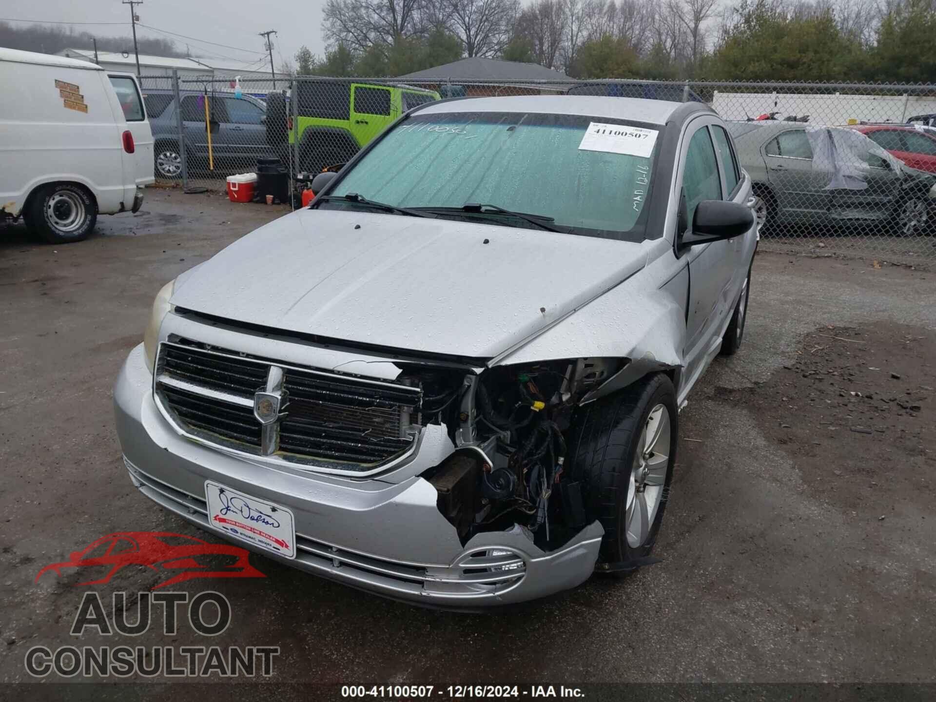 DODGE CALIBER 2010 - 1B3CB4HA8AD630534