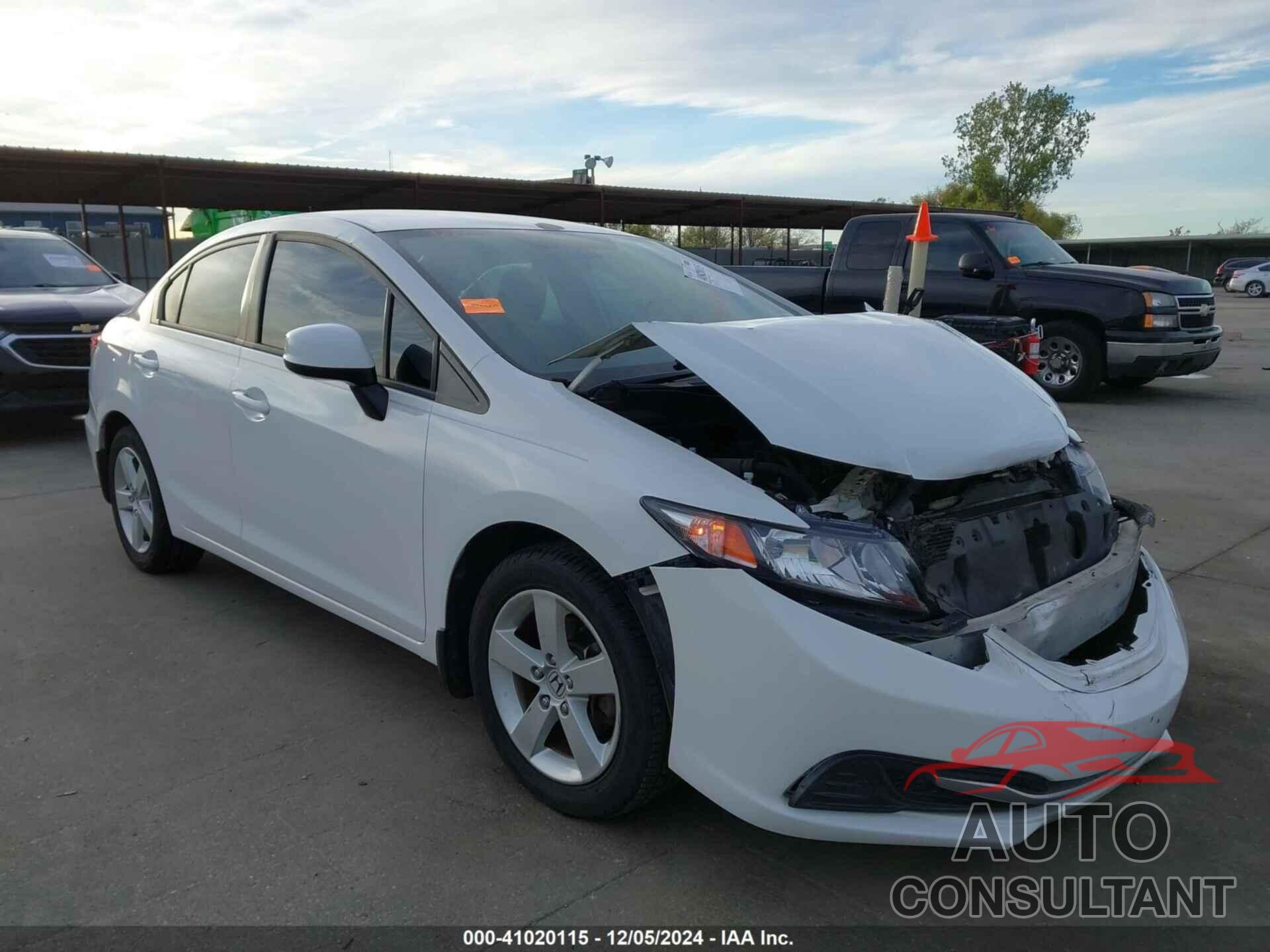 HONDA CIVIC 2013 - 2HGFB2F52DH579269