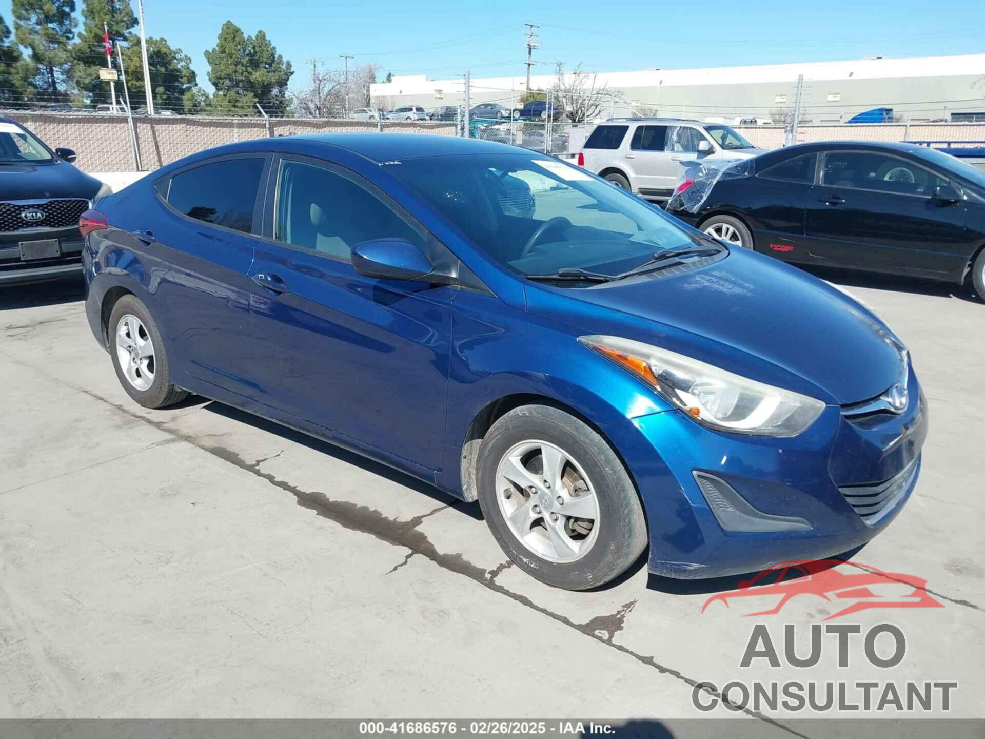 HYUNDAI ELANTRA 2015 - 5NPDH4AEXFH574127