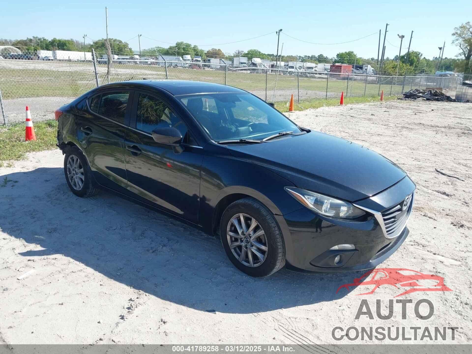 MAZDA MAZDA3 2015 - JM1BM1W70F1233919