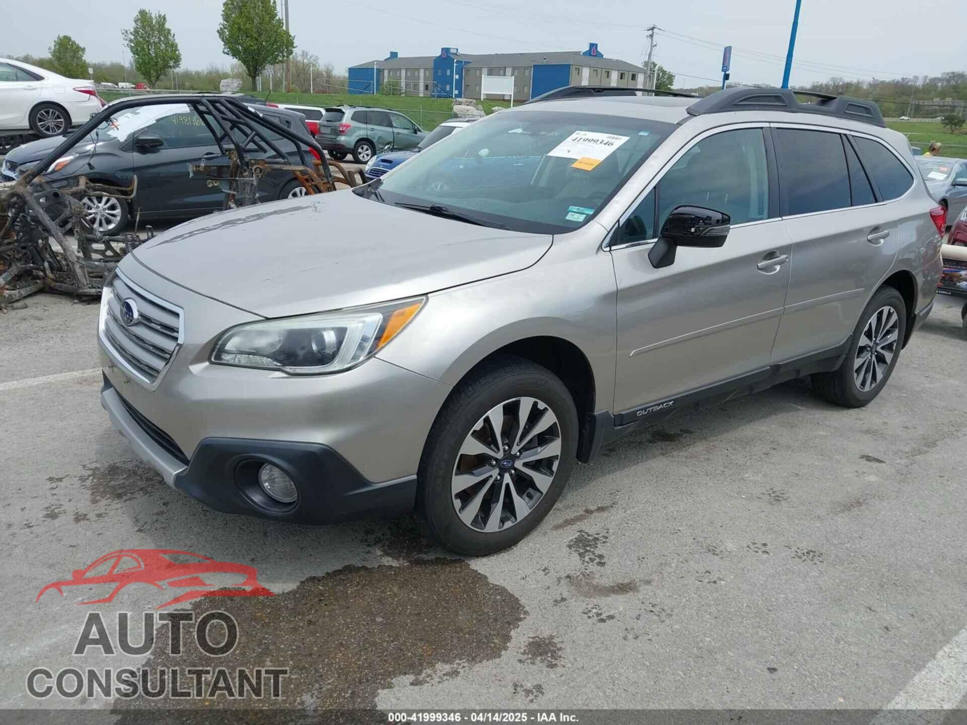 SUBARU OUTBACK 2016 - 4S4BSBNC9G3344013