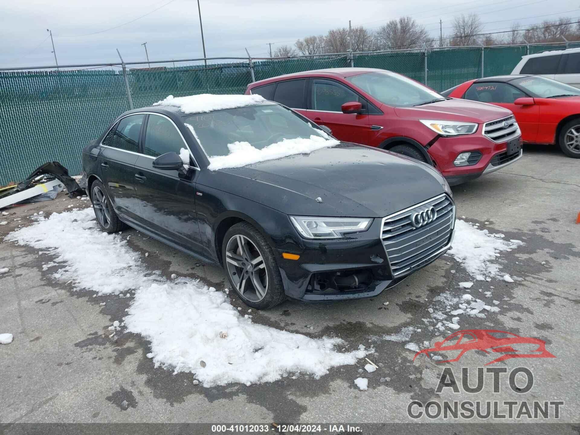 AUDI A4 2017 - WAUENAF46HN029957