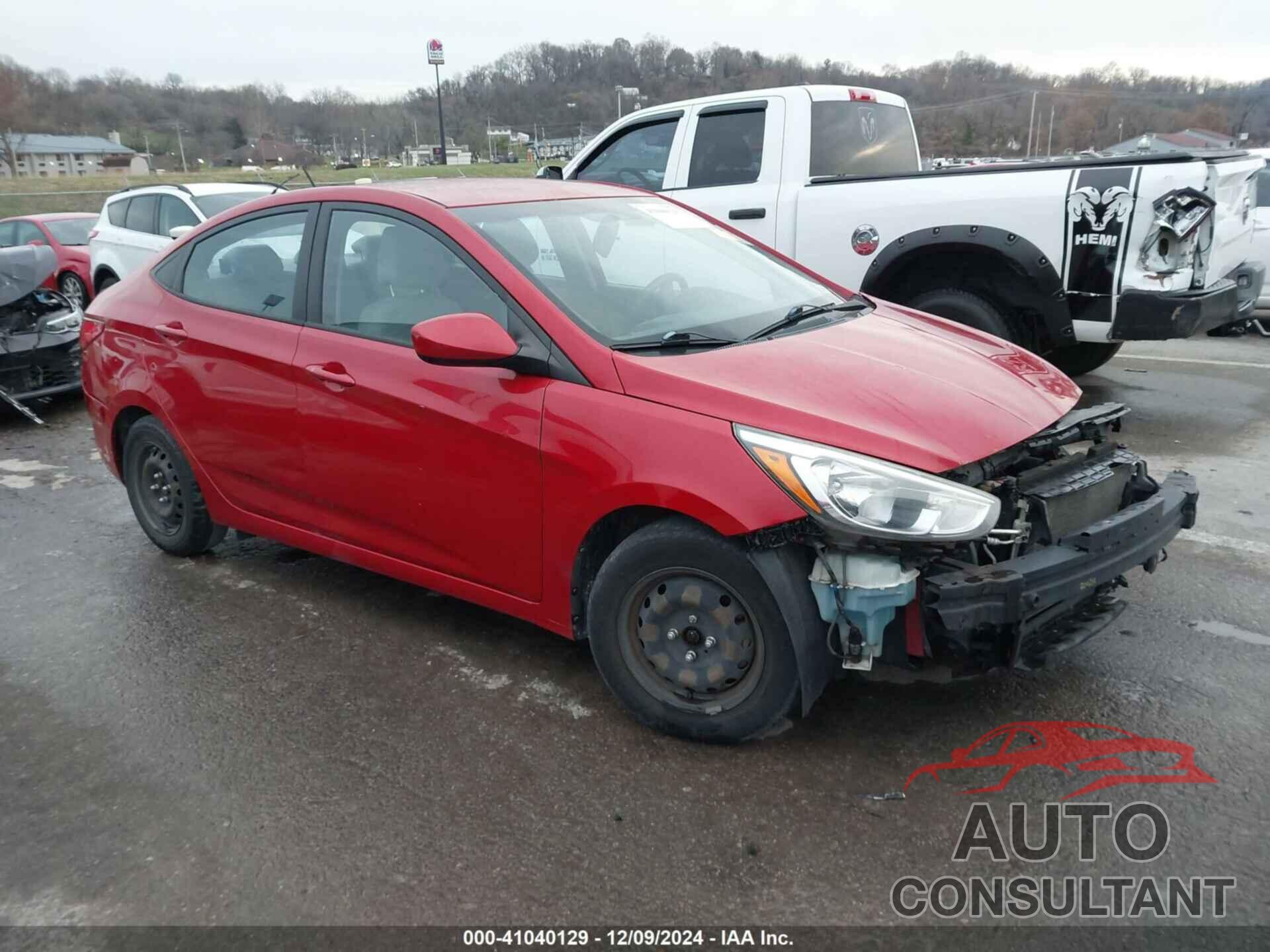 HYUNDAI ACCENT 2015 - KMHCT4AE1FU879933